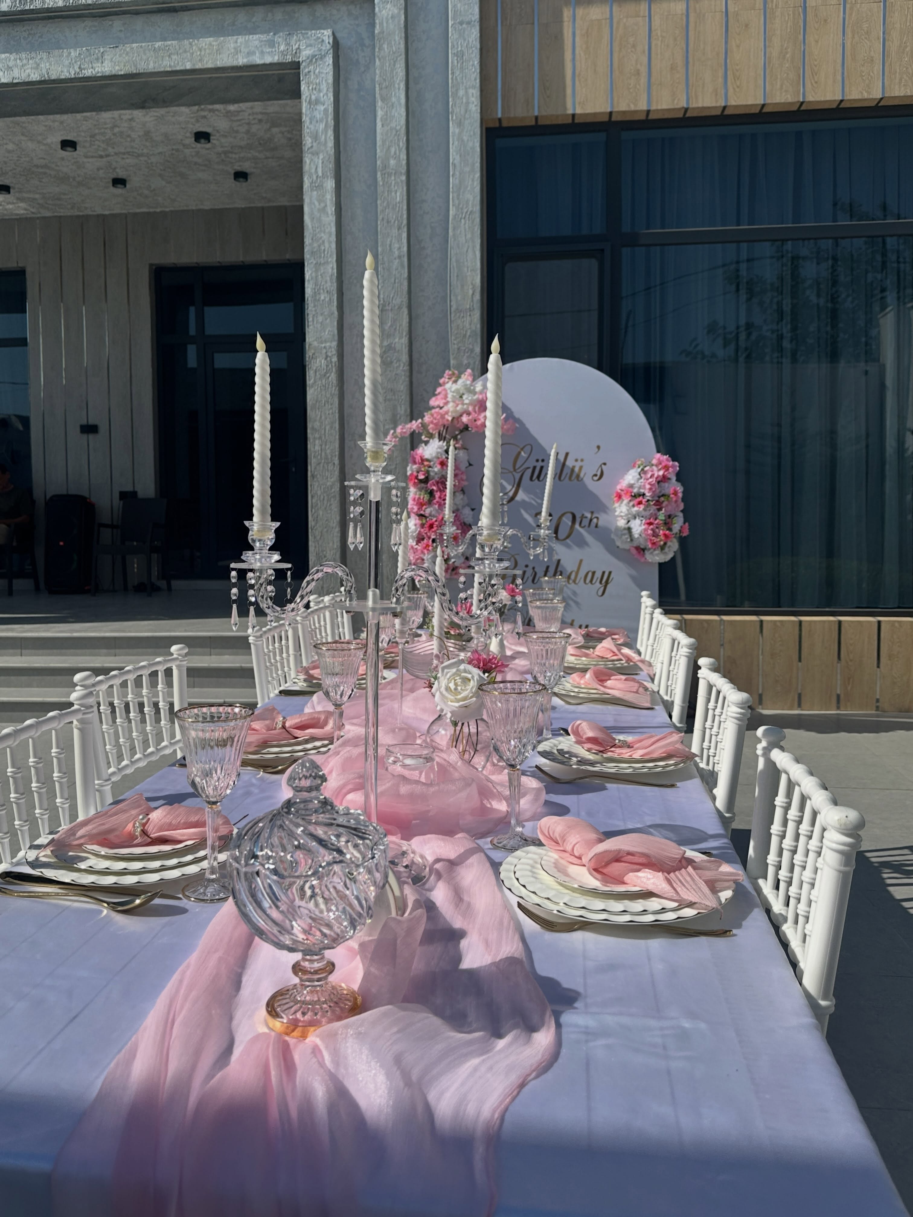 Ad Günü Masa və Fotozona Dekoru