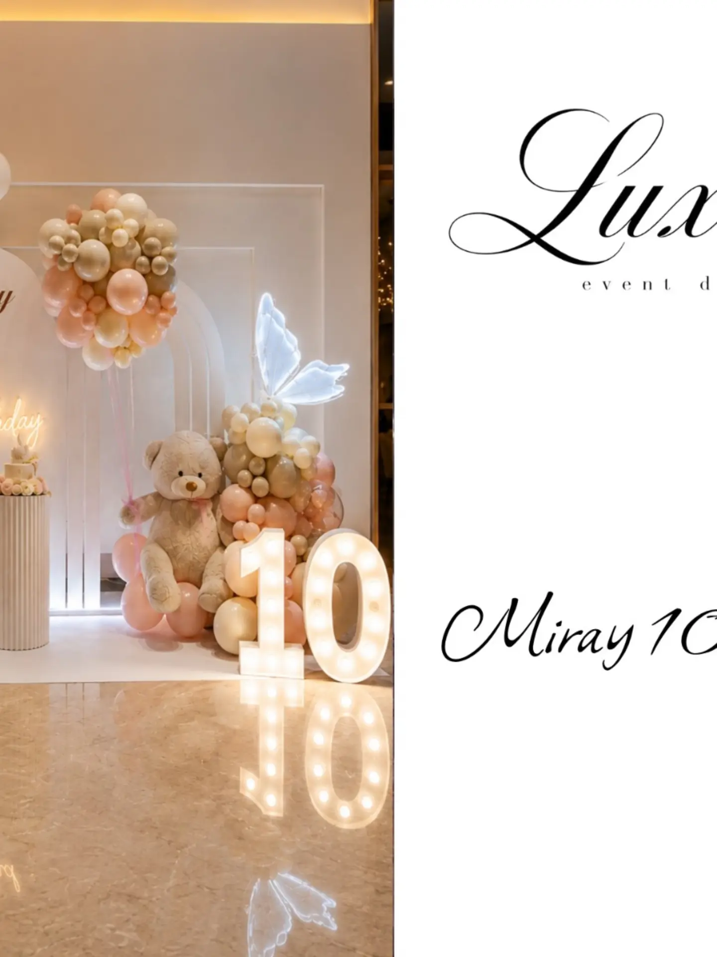 Luxaven Event Decoration