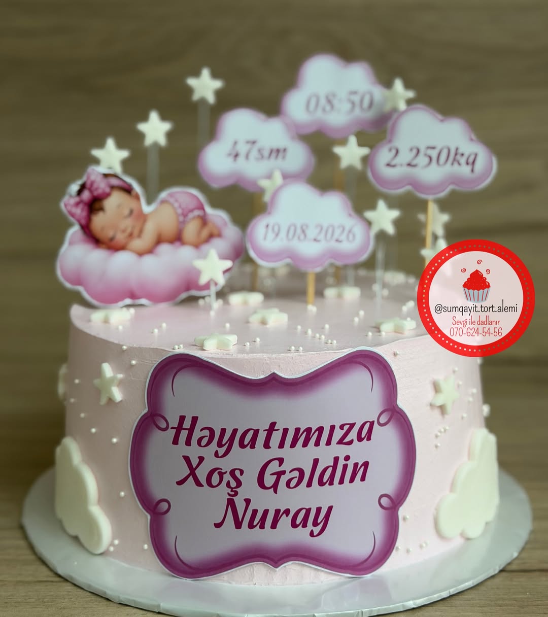Uşaq və Xəstəxana Çıxışı Tortları