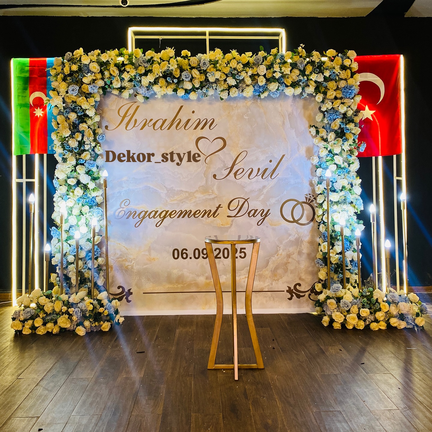 Nişan və Xına Dekorasiyası