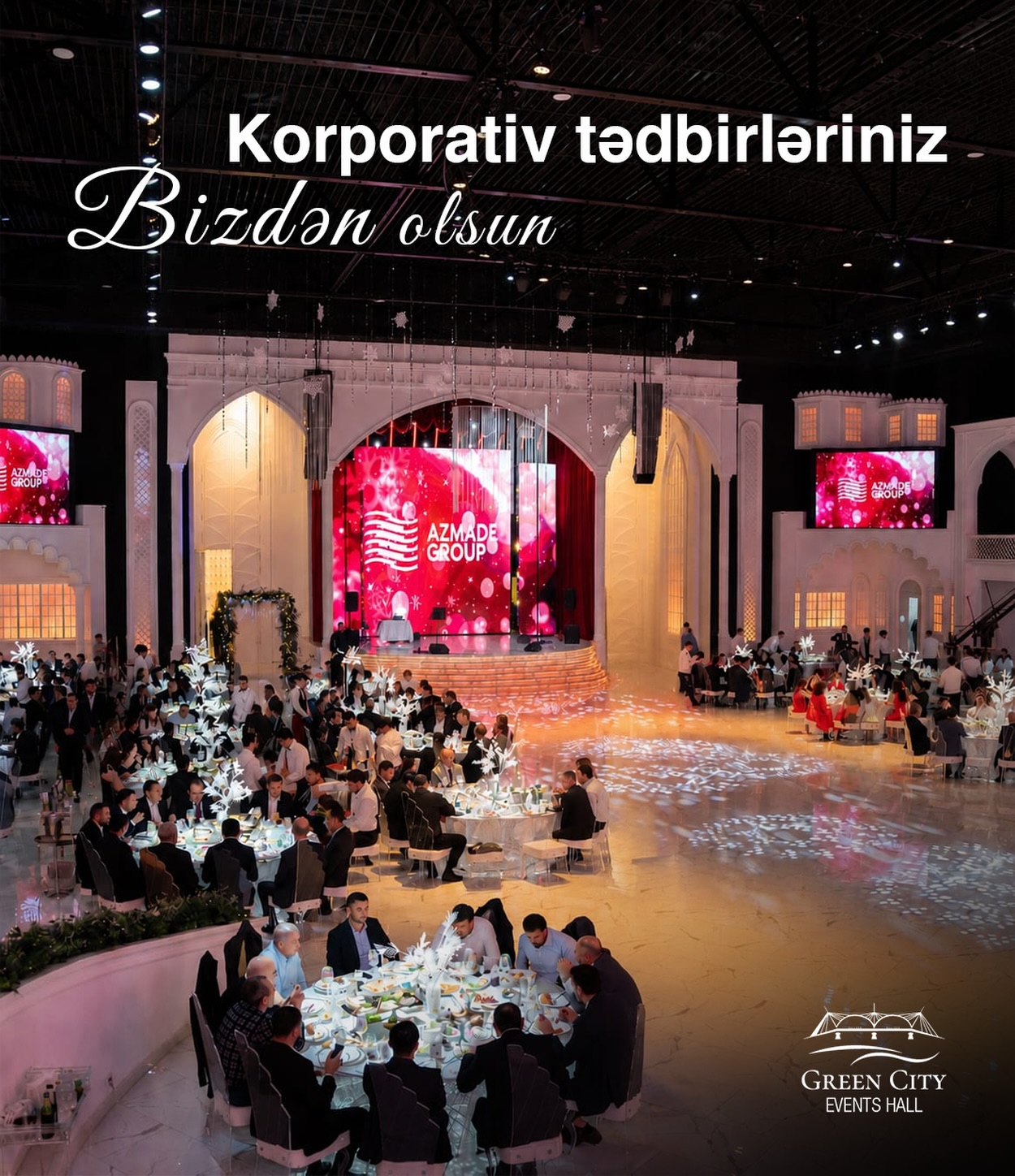 Konsertlər və Böyük Miqyaslı Tədbirlər üçün Zal İcarəsi