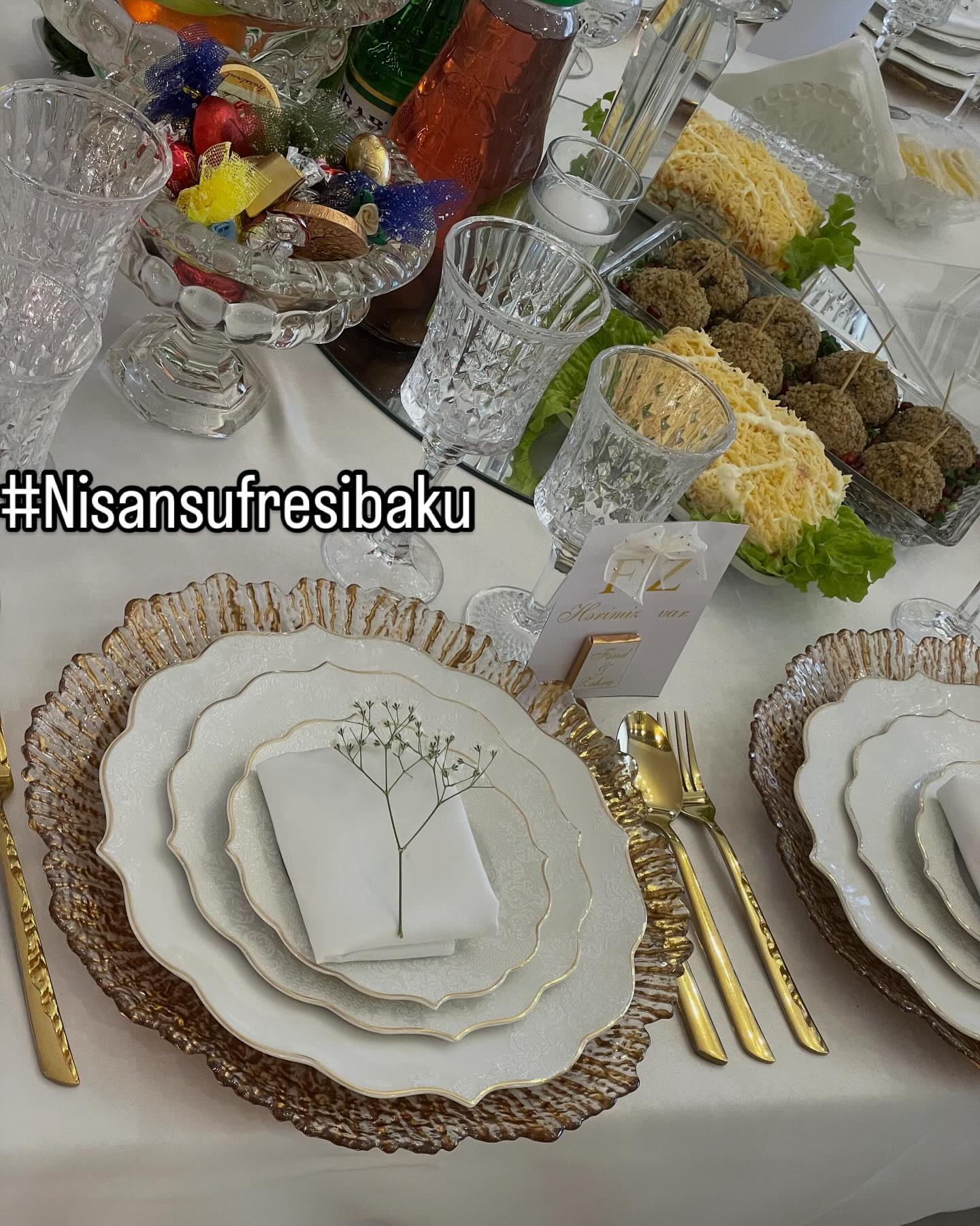 Ketrinq və Süfrə Tərtibatı Dekoru
