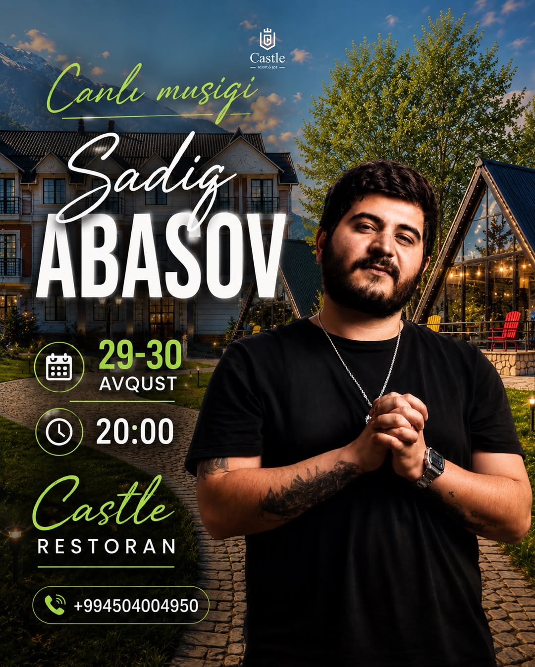 Canlı Musiqi Gecələri və DJ Şoular