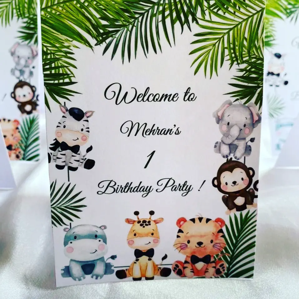 Ad Günü və Baby Shower üçün Online Dəvətnamələr