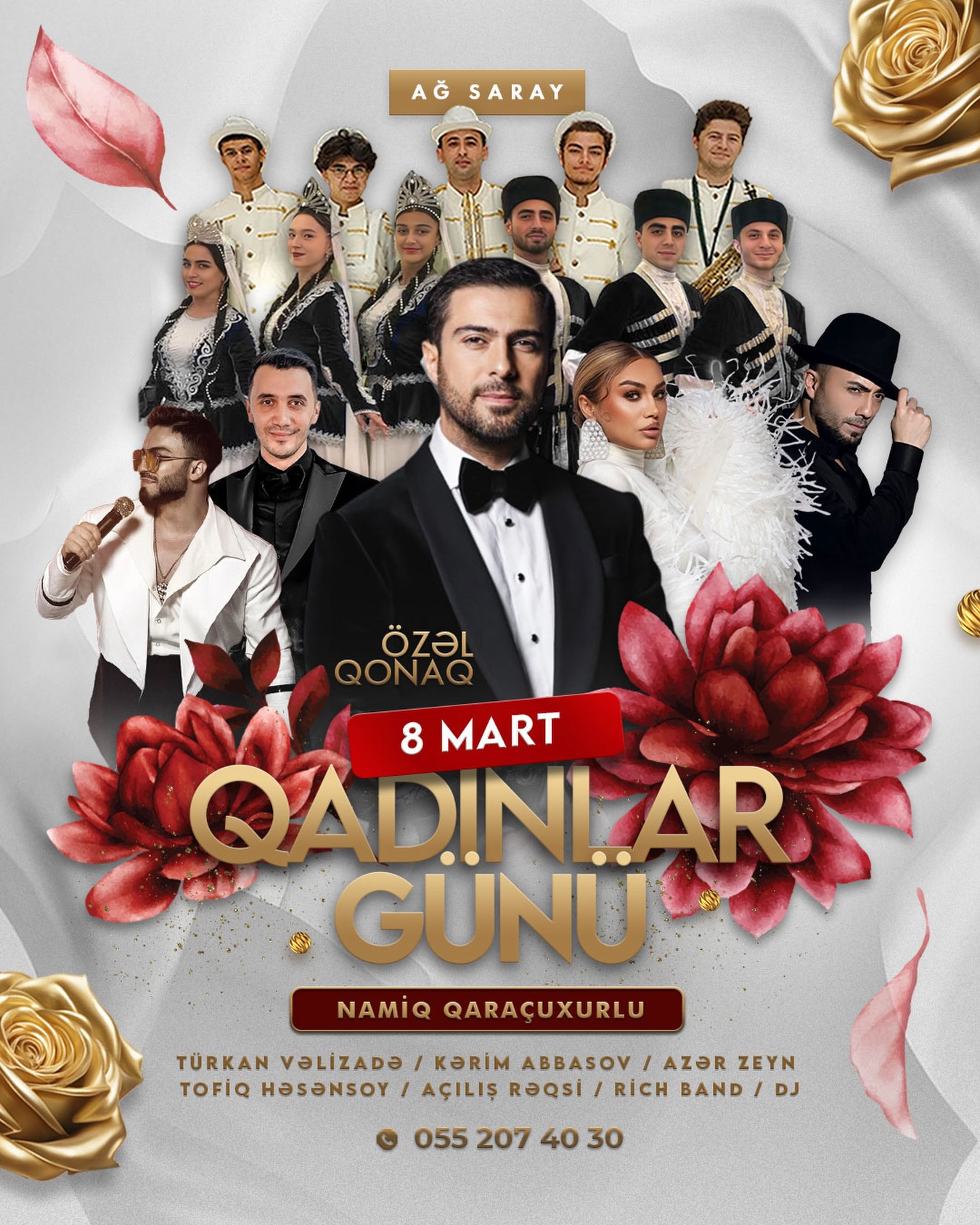 Ad Günləri və Kiçik Məclislər üçün Kiçik Zal