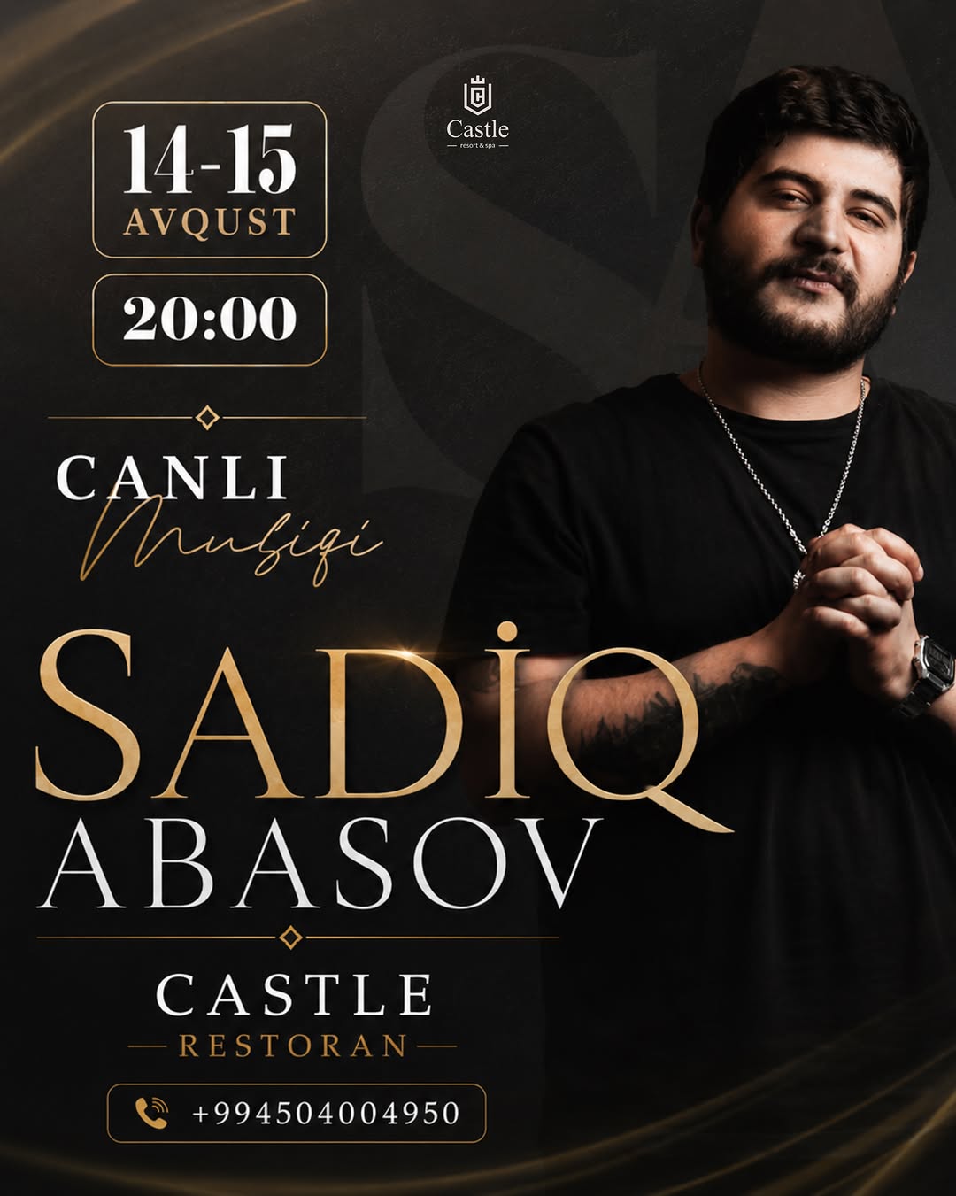 Castle Restoran - Ziyafətlər və Milli-Asiya Mətbəxi