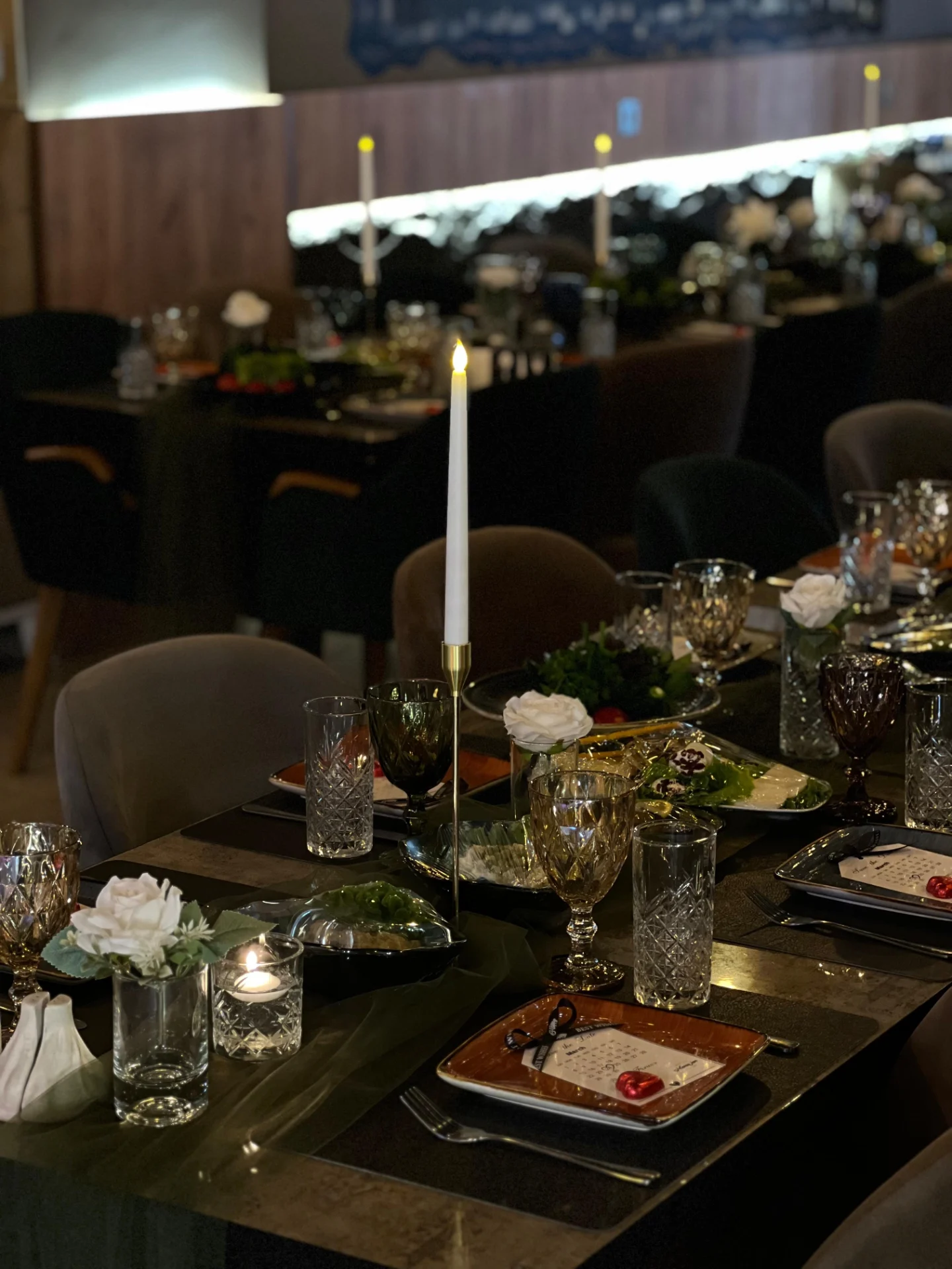 Tədbir və Restoran Masa Dekoru