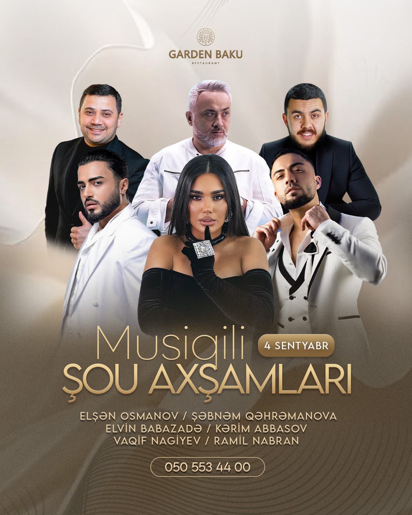 Canlı Musiqi və Şou-Proqramlı Ziyafətlər