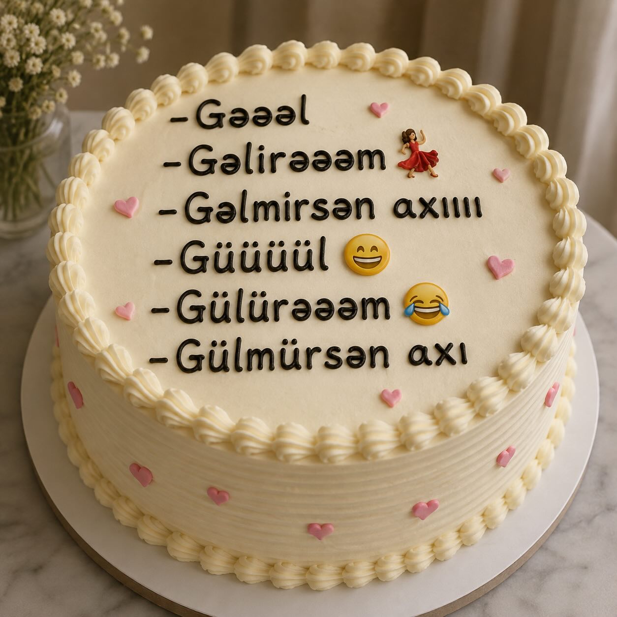 Ad Günü və Özəl Gün Tortları