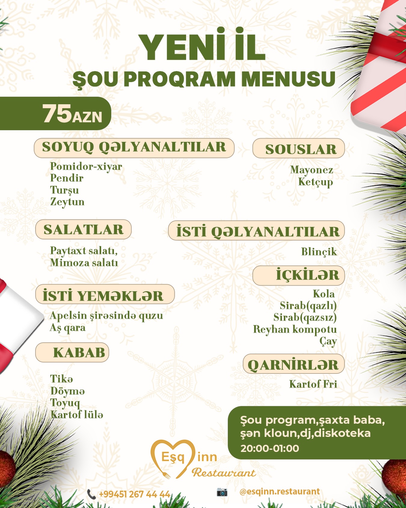 Banket və Ziyafət Məclislərinin Təşkili