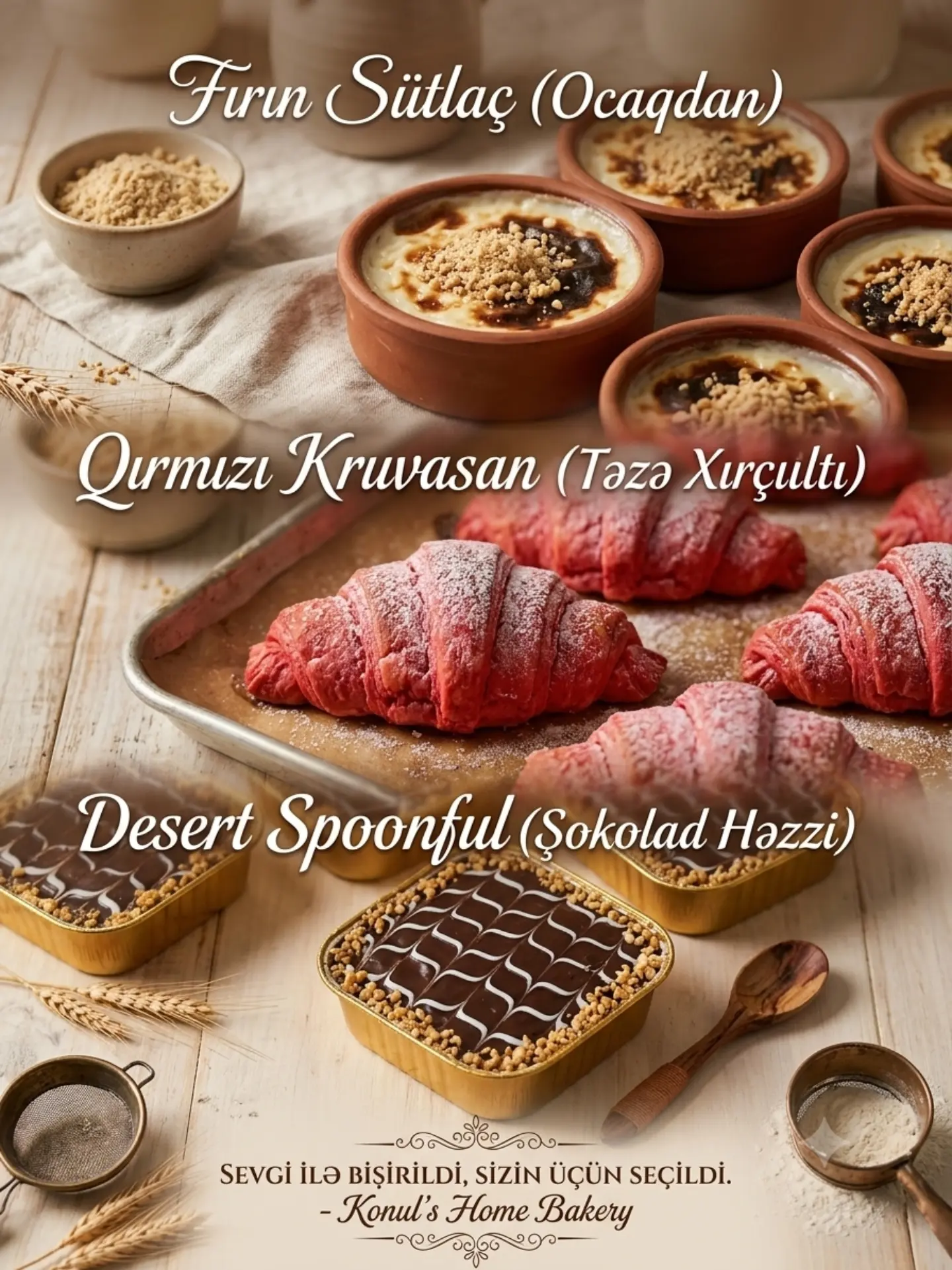 Könül's home bakery