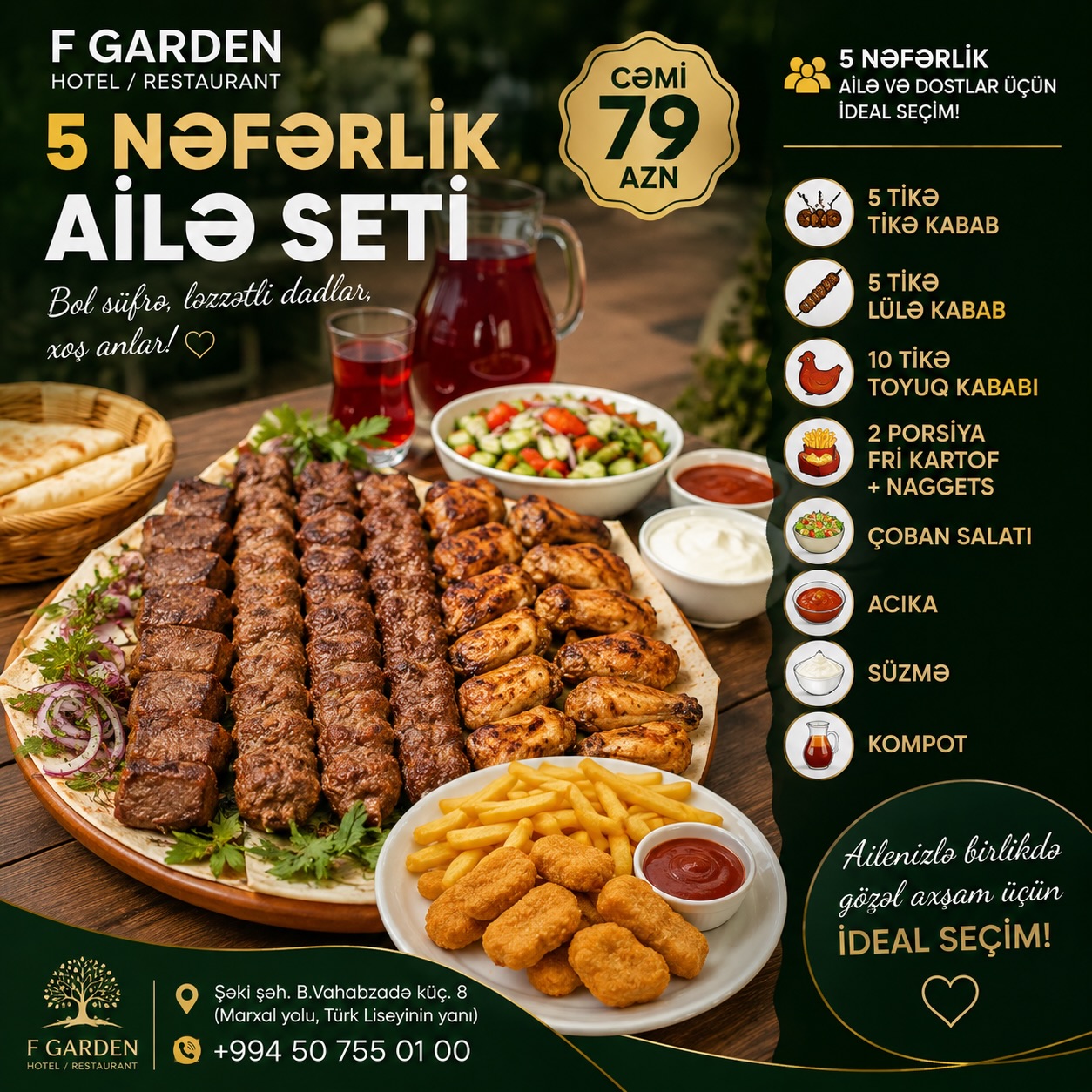 F Garden - Banket və Özəl Günlər Məkanı