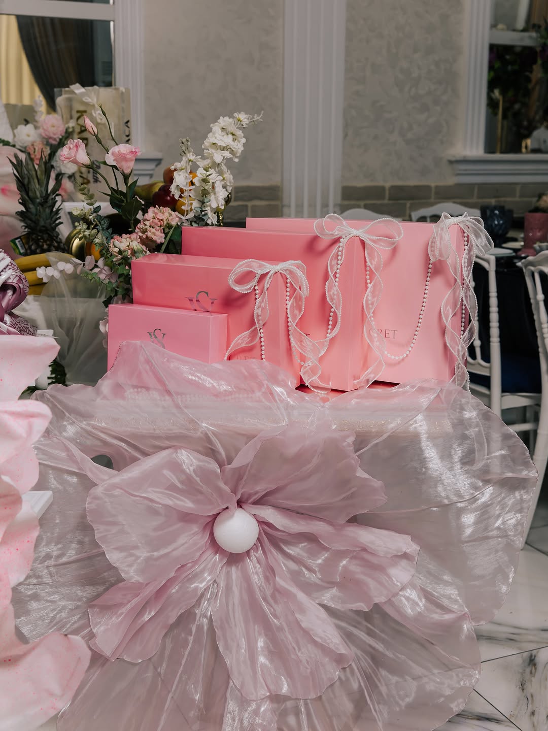 Xüsusi Şokolad Dizaynı, Nişan Paylamaları və Giftbox