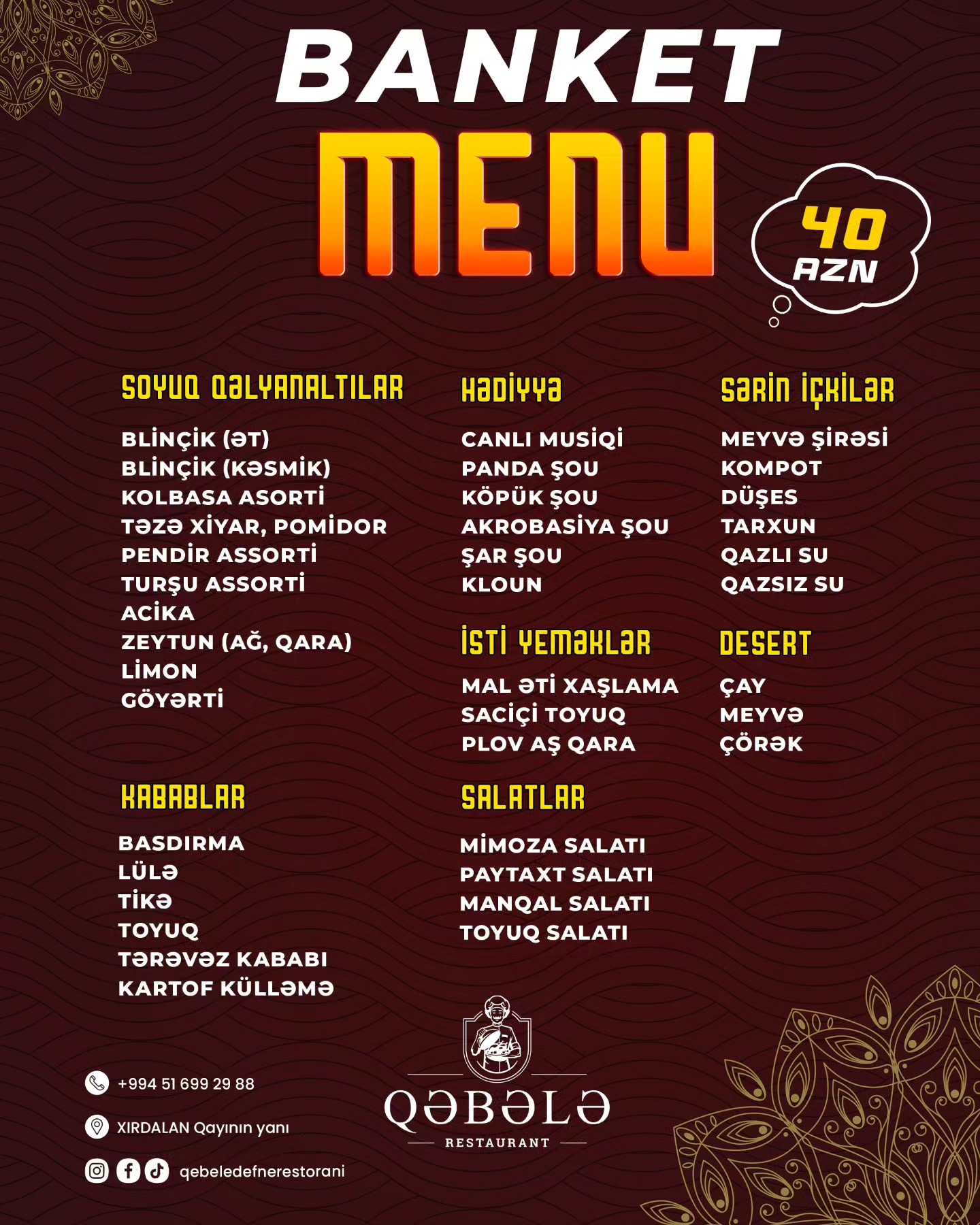Qəbələ Dəfnə Restoranı