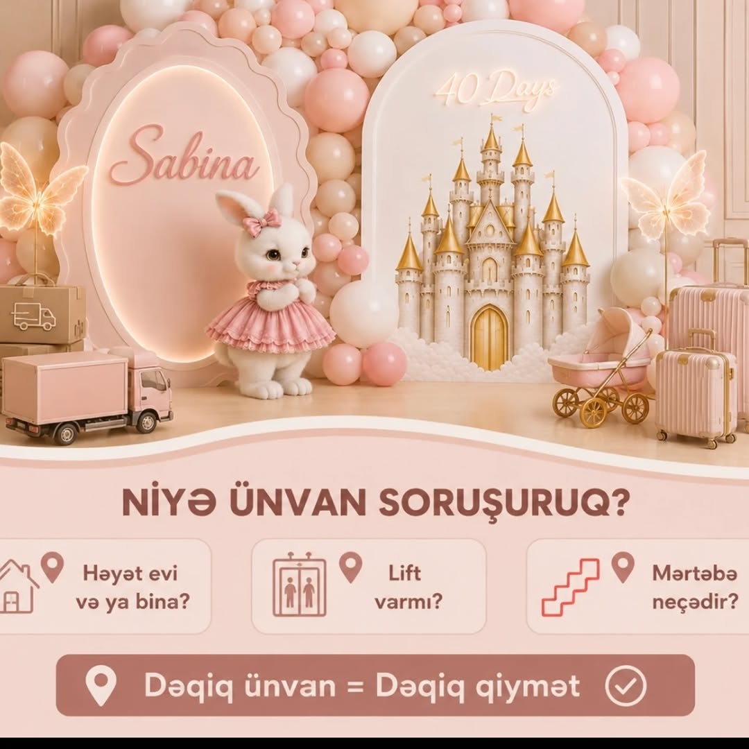 Uşaq və Xəstəxana Çıxışı Dekoru