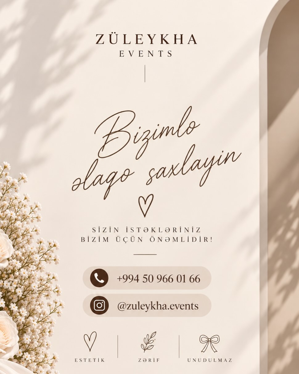 Nişan və Həri Dekorasiyası
