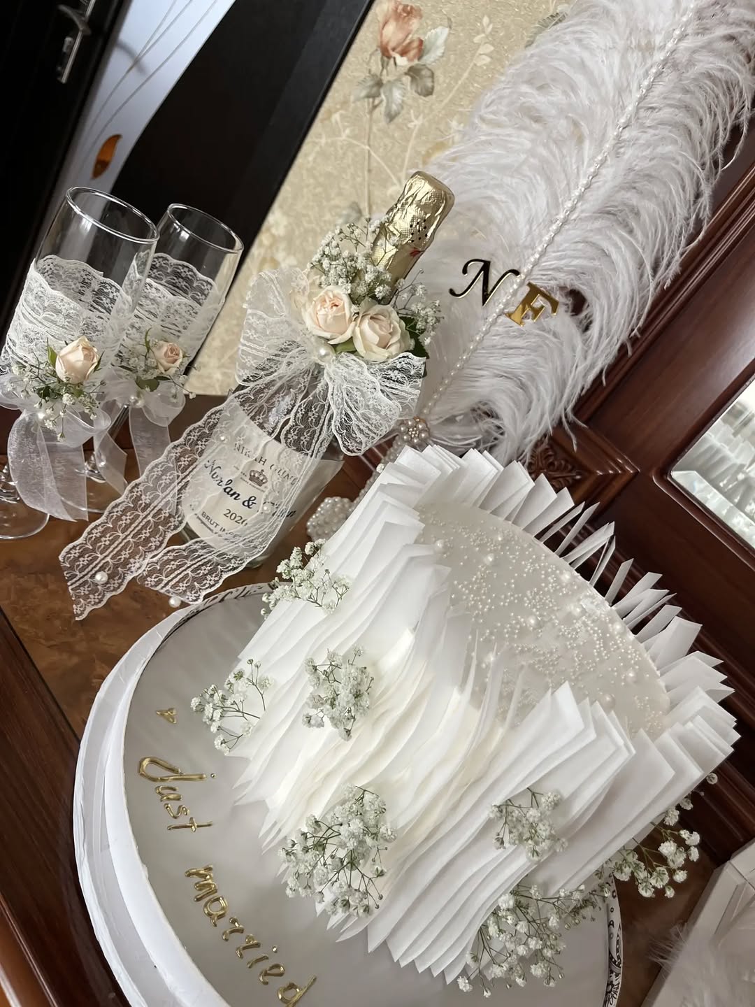 Nikah və Xına Dəstləri (Tort, Şokolad, Üzük Qabı, Qələm)