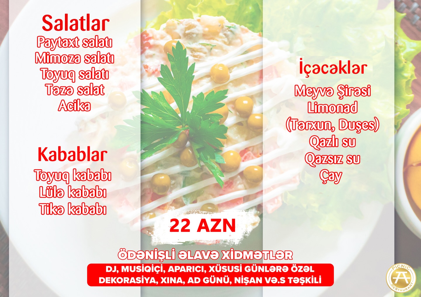 Ad Günü Banketləri və Şou Proqramlar