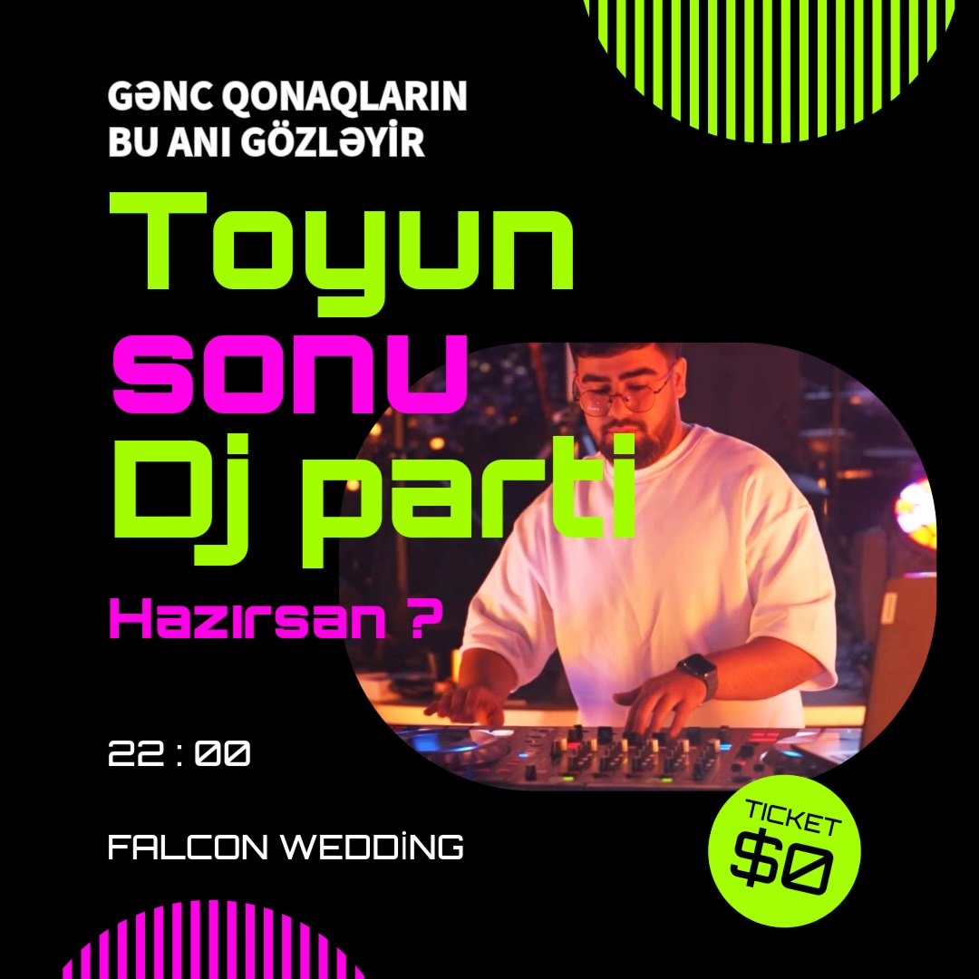 Peşəkar DJ və Şou Effektləri Xidməti