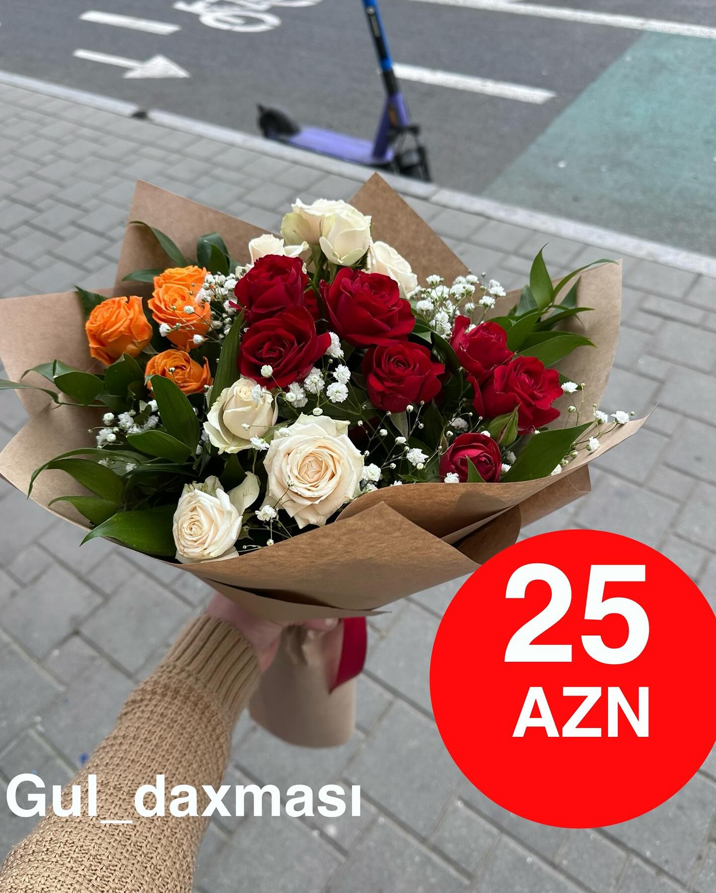 Gül Səbətləri və Kompozisiyalar