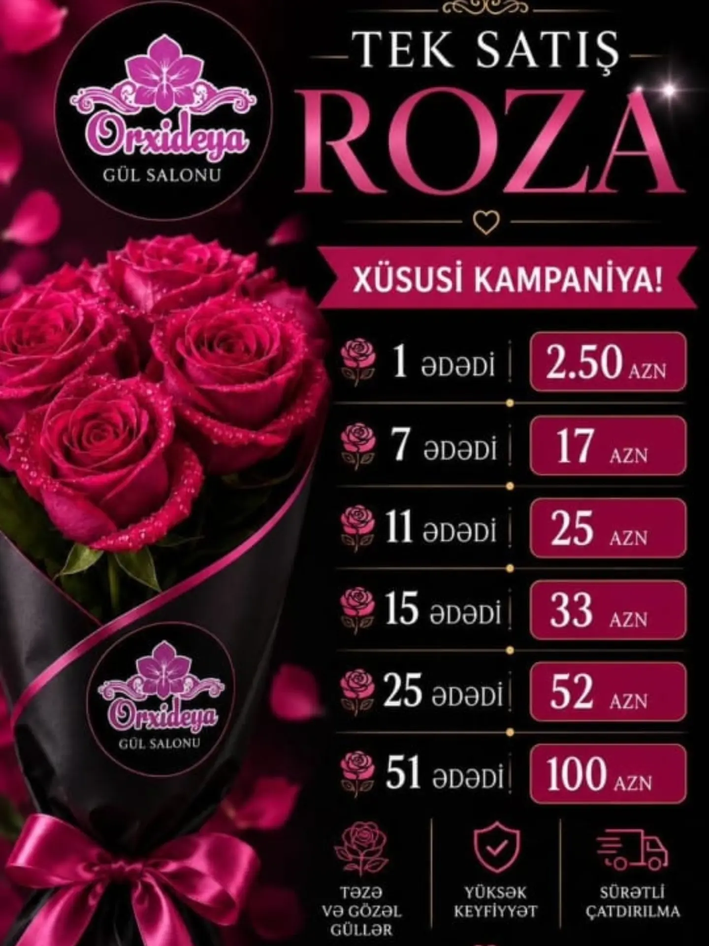 Orxideya Gül Salonu Zaqatala