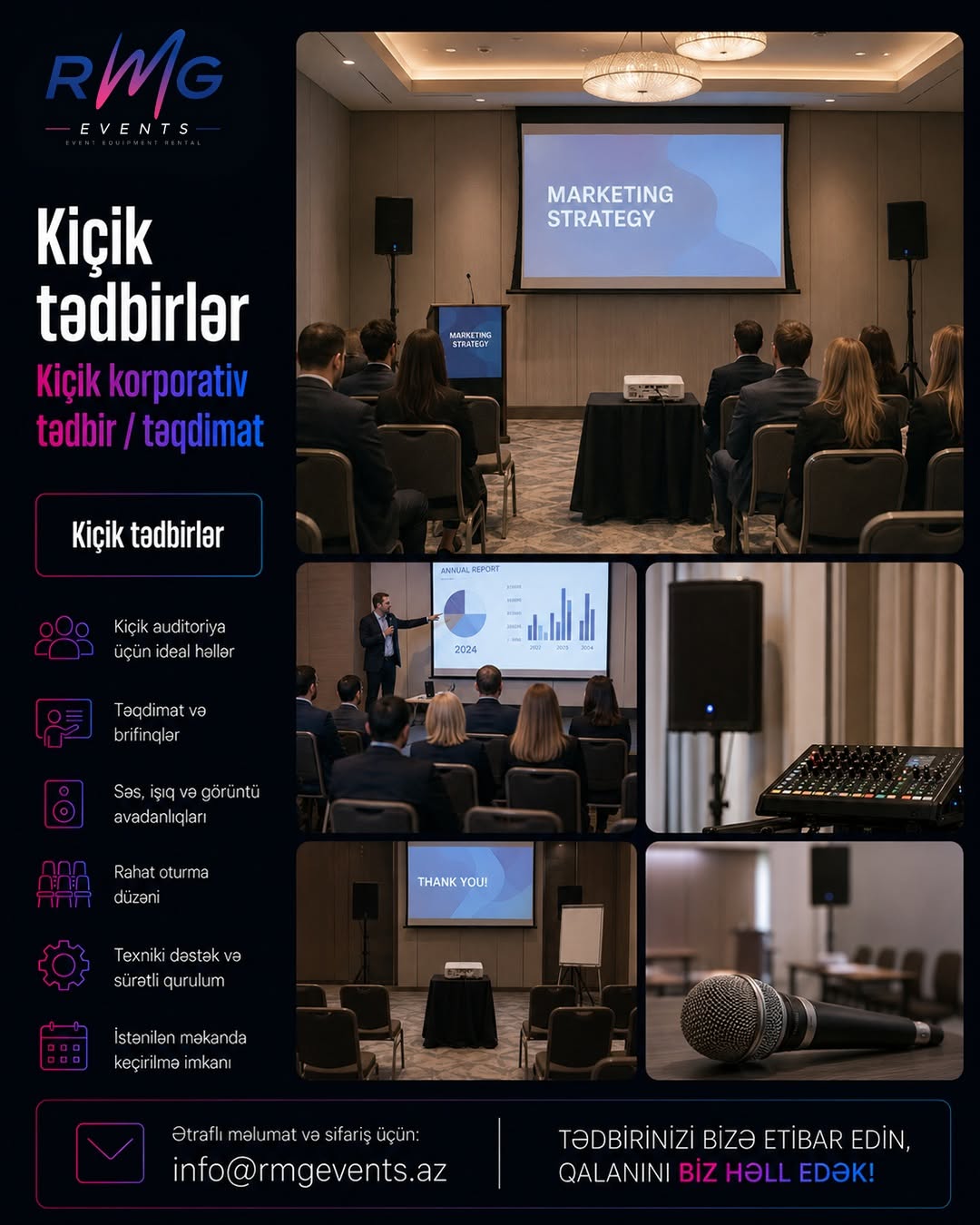 Peşəkar Səs və İşıq Avadanlıqlarının İcarəsi