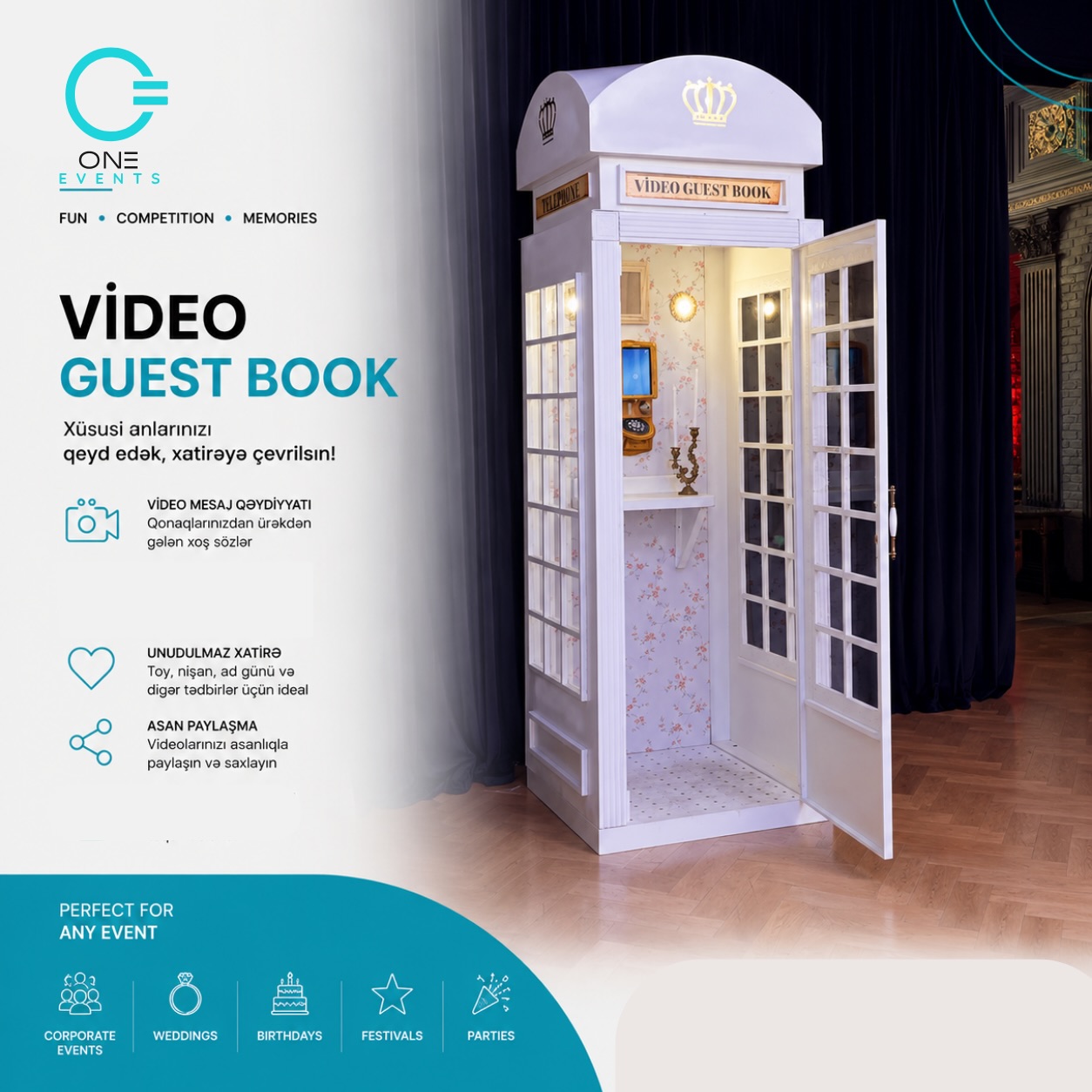 Video Guest Book Phone
