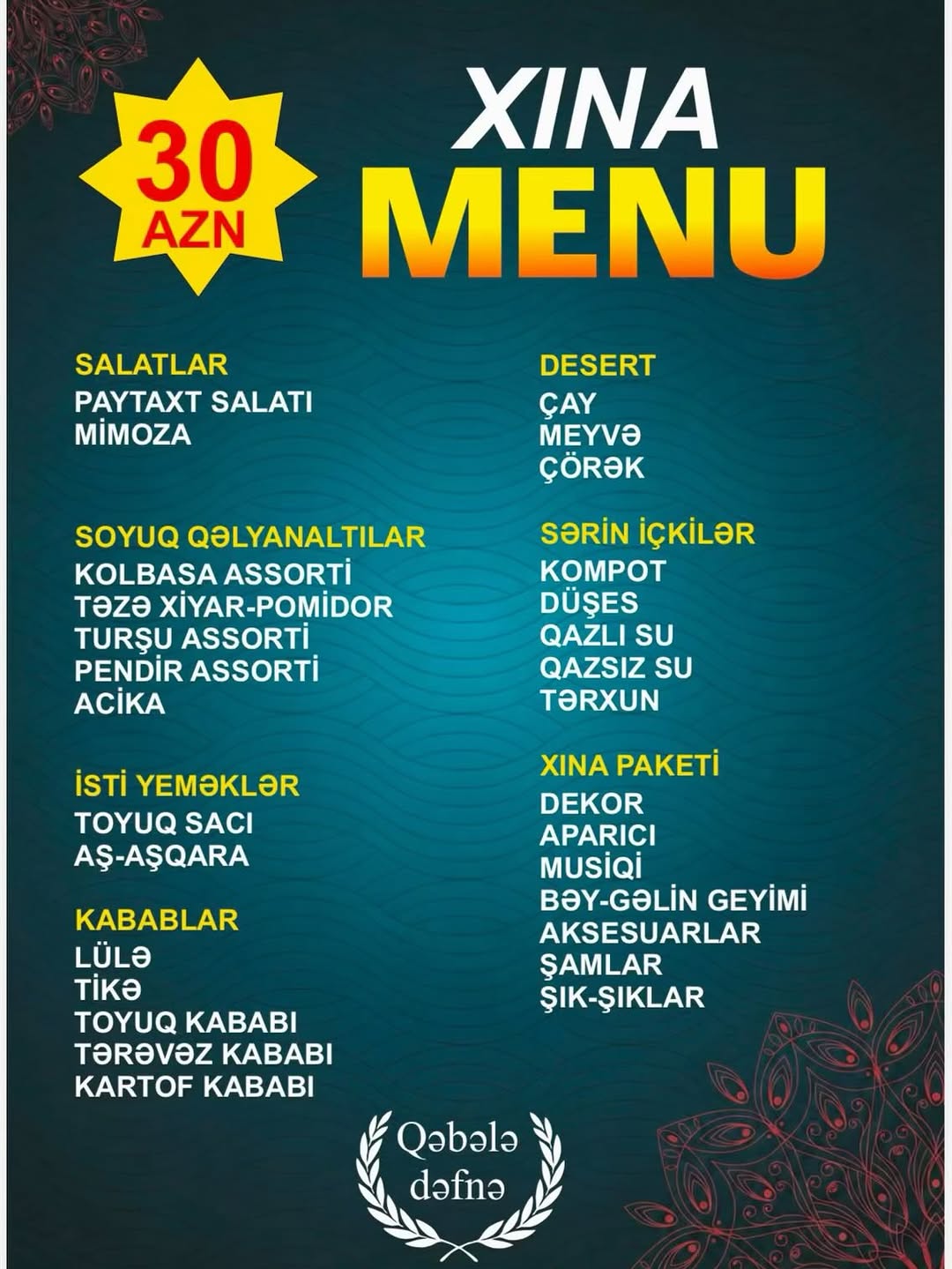 Nişan Məclislərinin Keçirilməsi