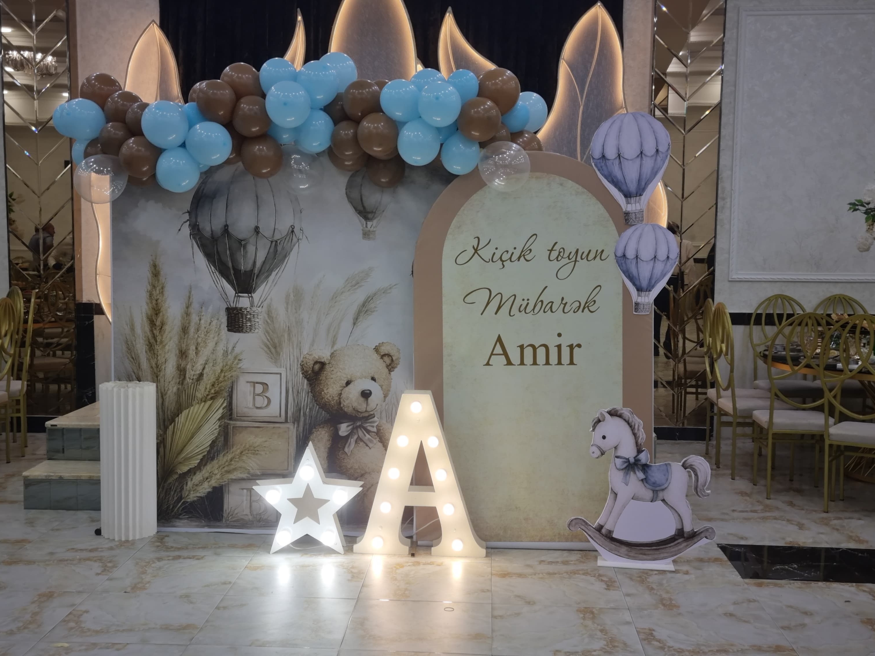 Kiçik Toy Dekoru və Şənlik Bəzədilməsi