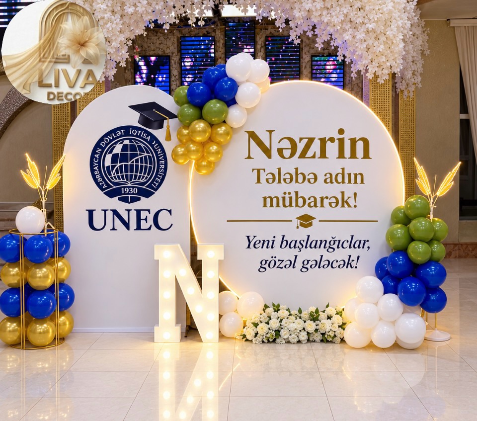 Yubiley və Evlilik İldönümü Dekoru