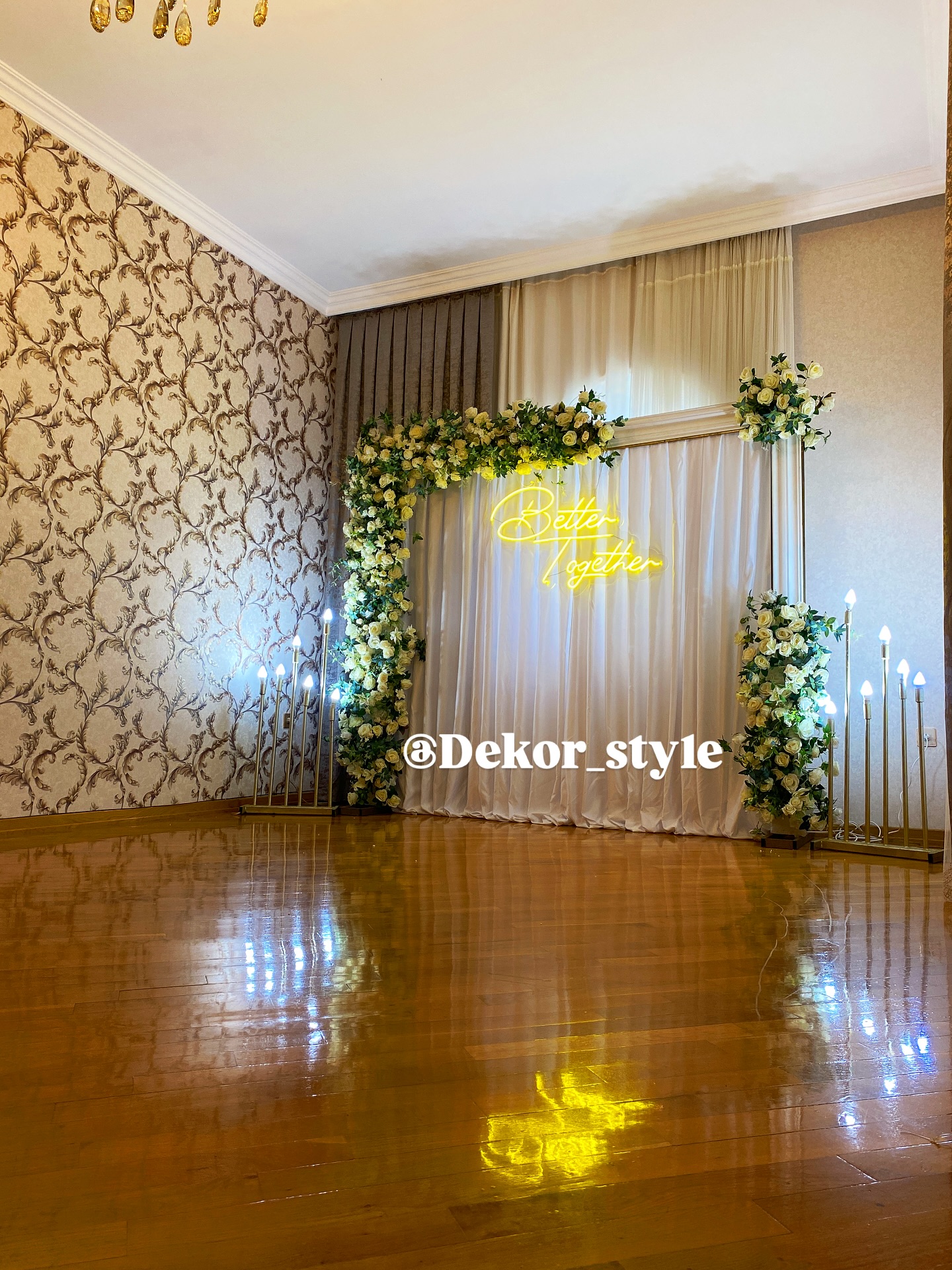 Boho Üslubunda Nikah Dekorasiyası
