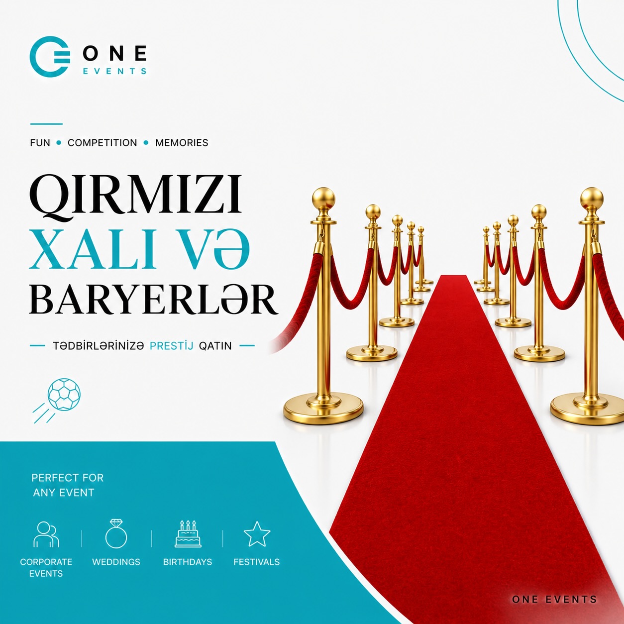 Tədbirinizə Prestij Qatın