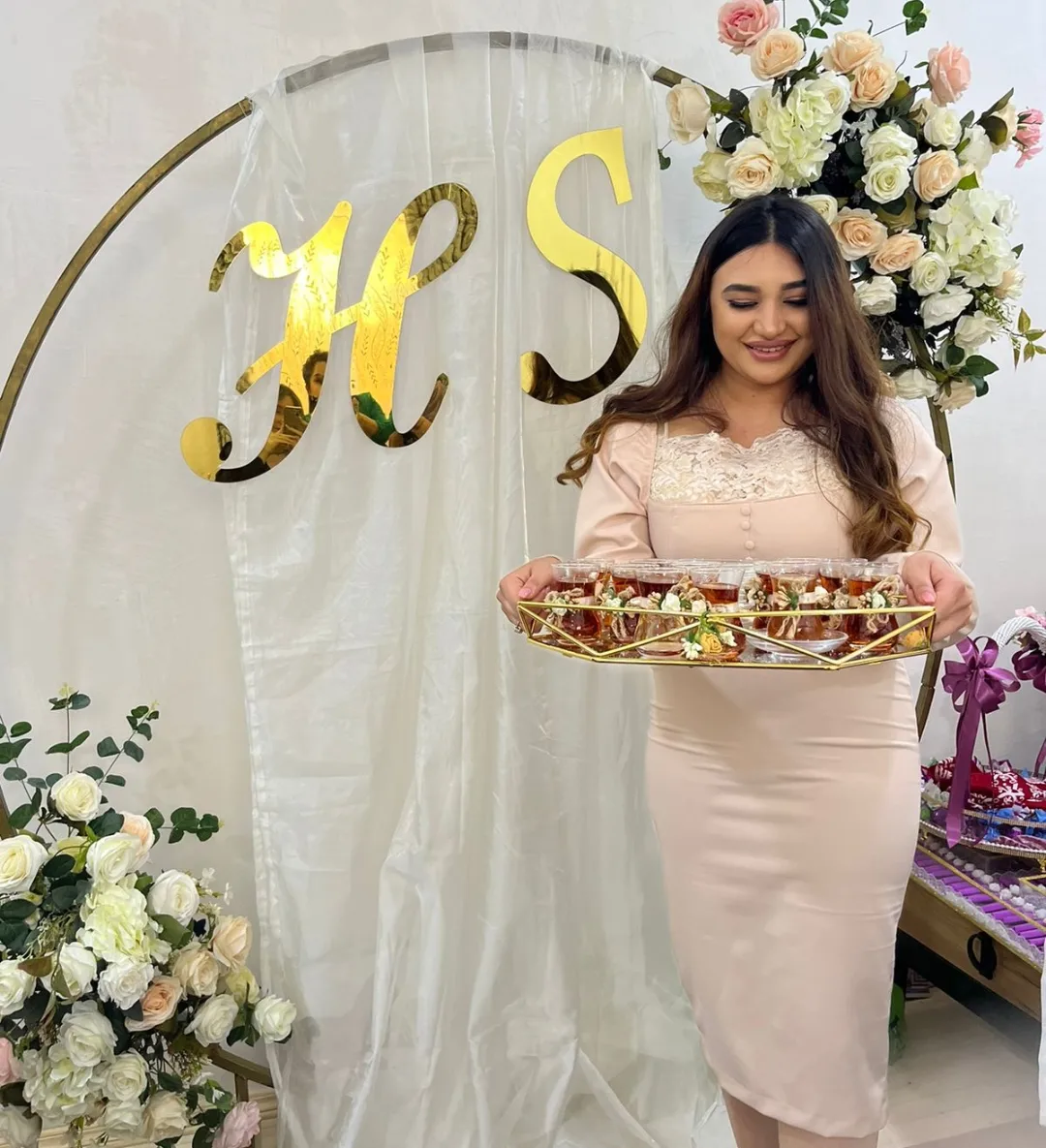 Şirin Çay və Xına Mərasimi Dekorasiyası