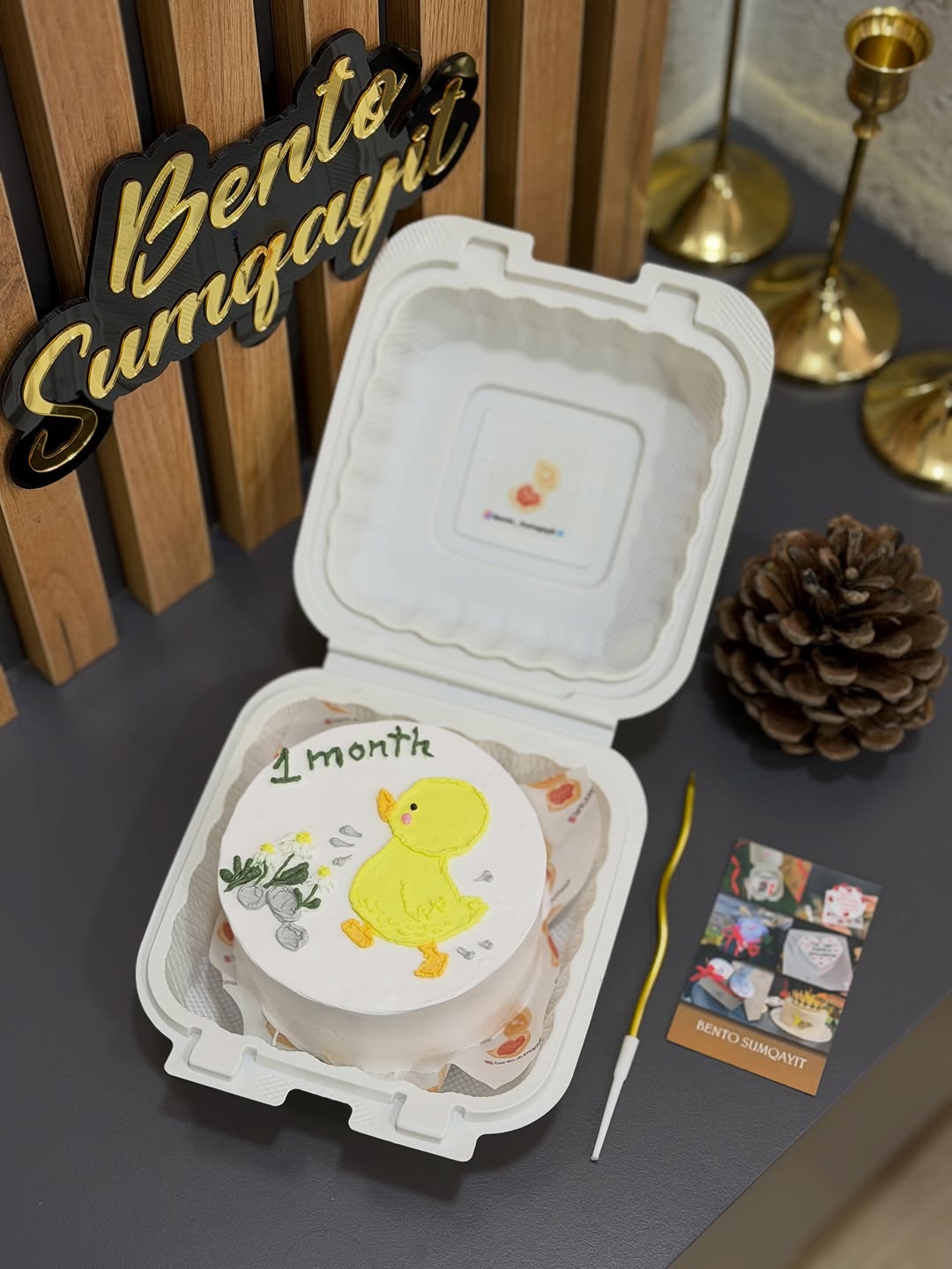 Körpələr Üçün Aylıq Bento Tortlar