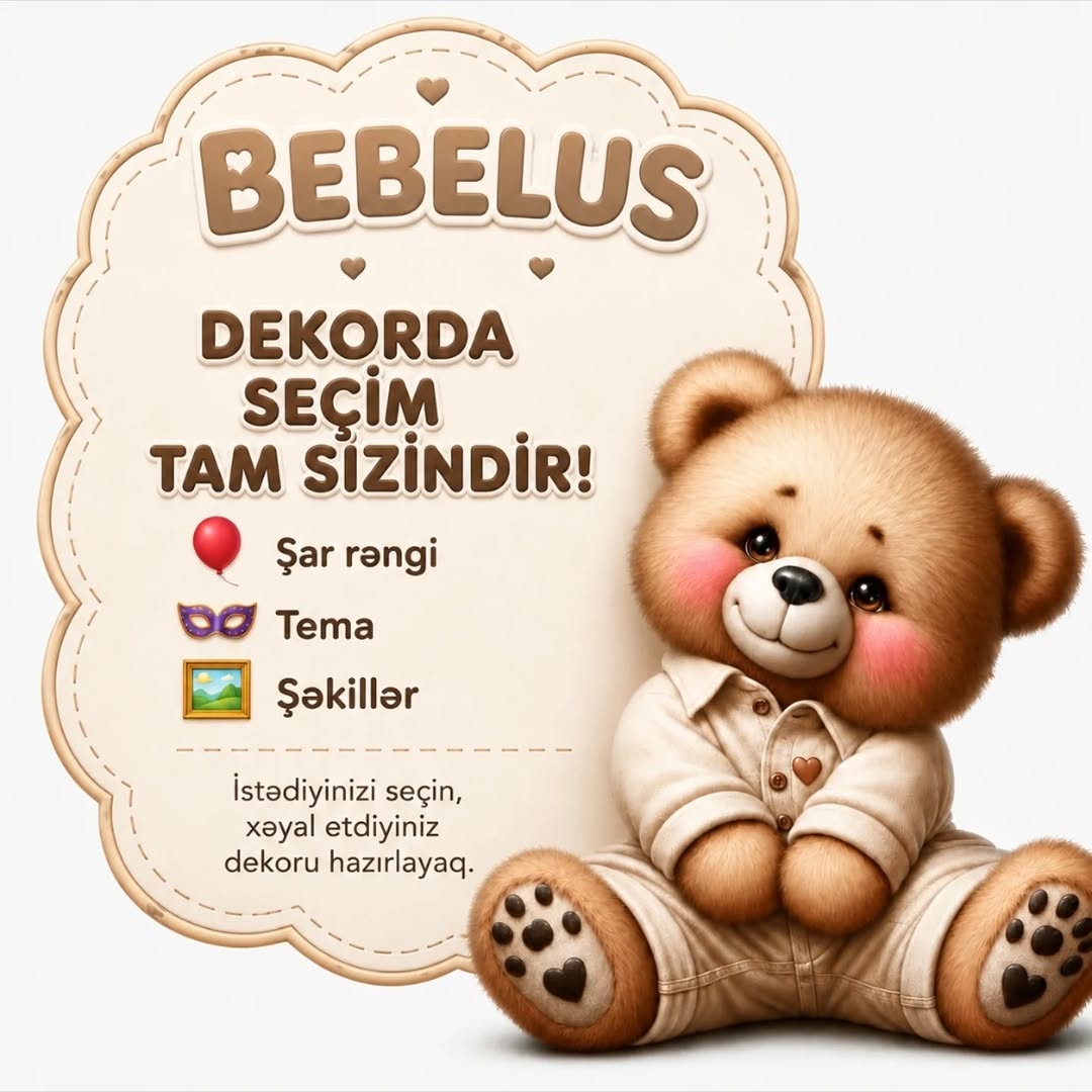 Uşaq və Xəstəxana Çıxışı Dekoru