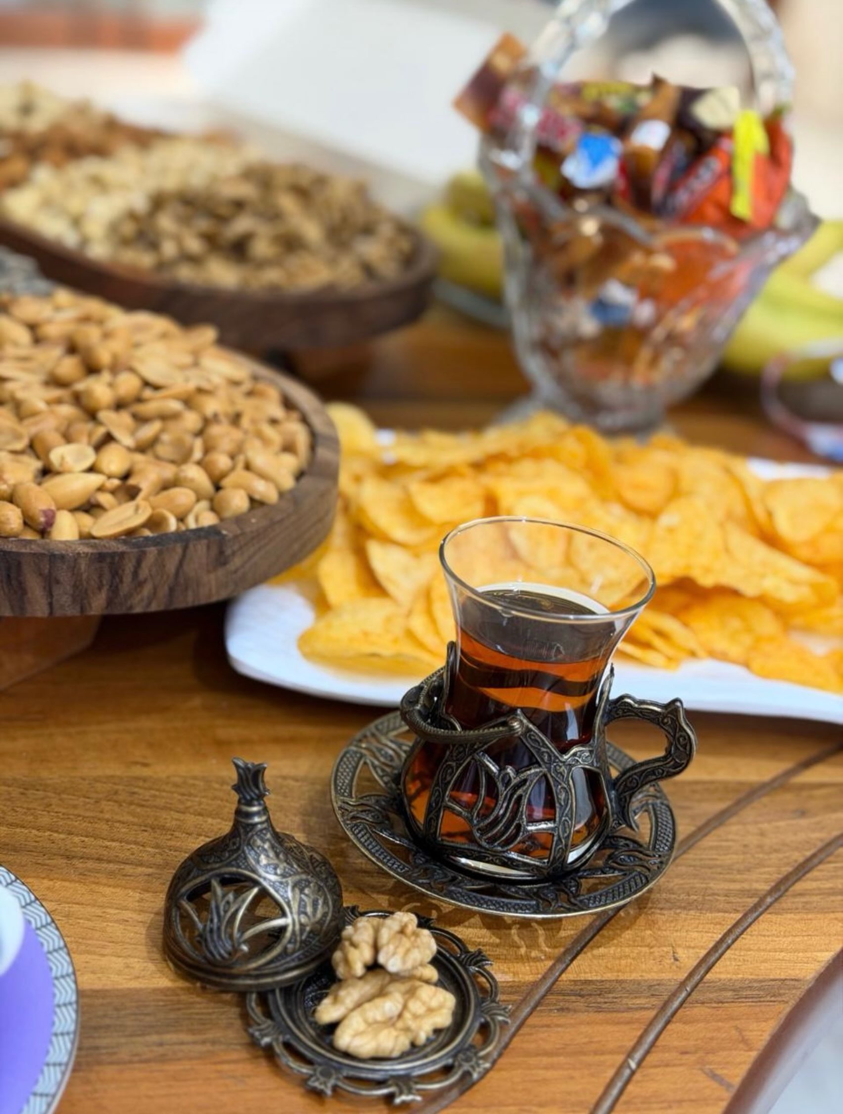 Toy və Nişan üçün Zərif Süfrə Dekoru