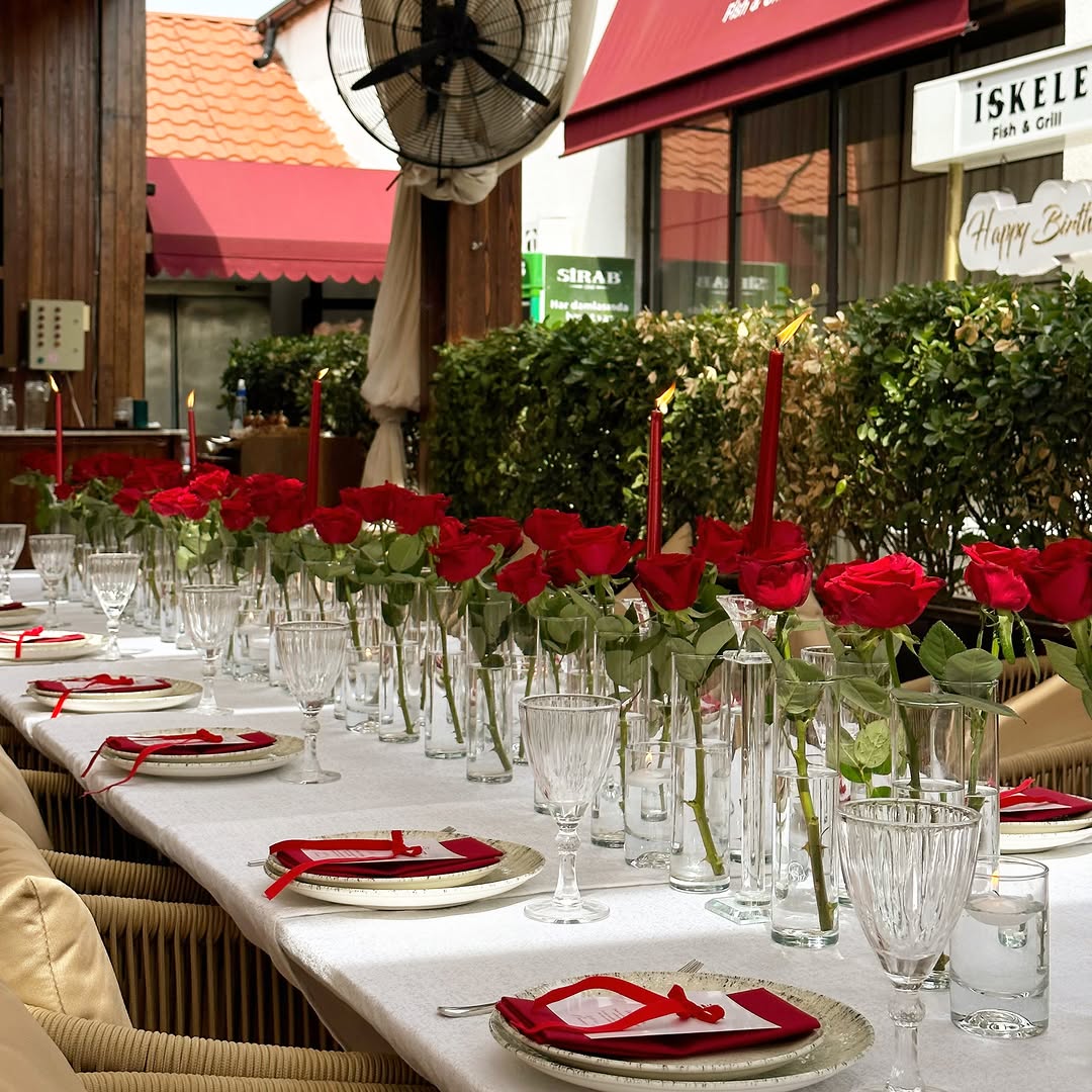 Tədbir və Restoran Masa Dekoru