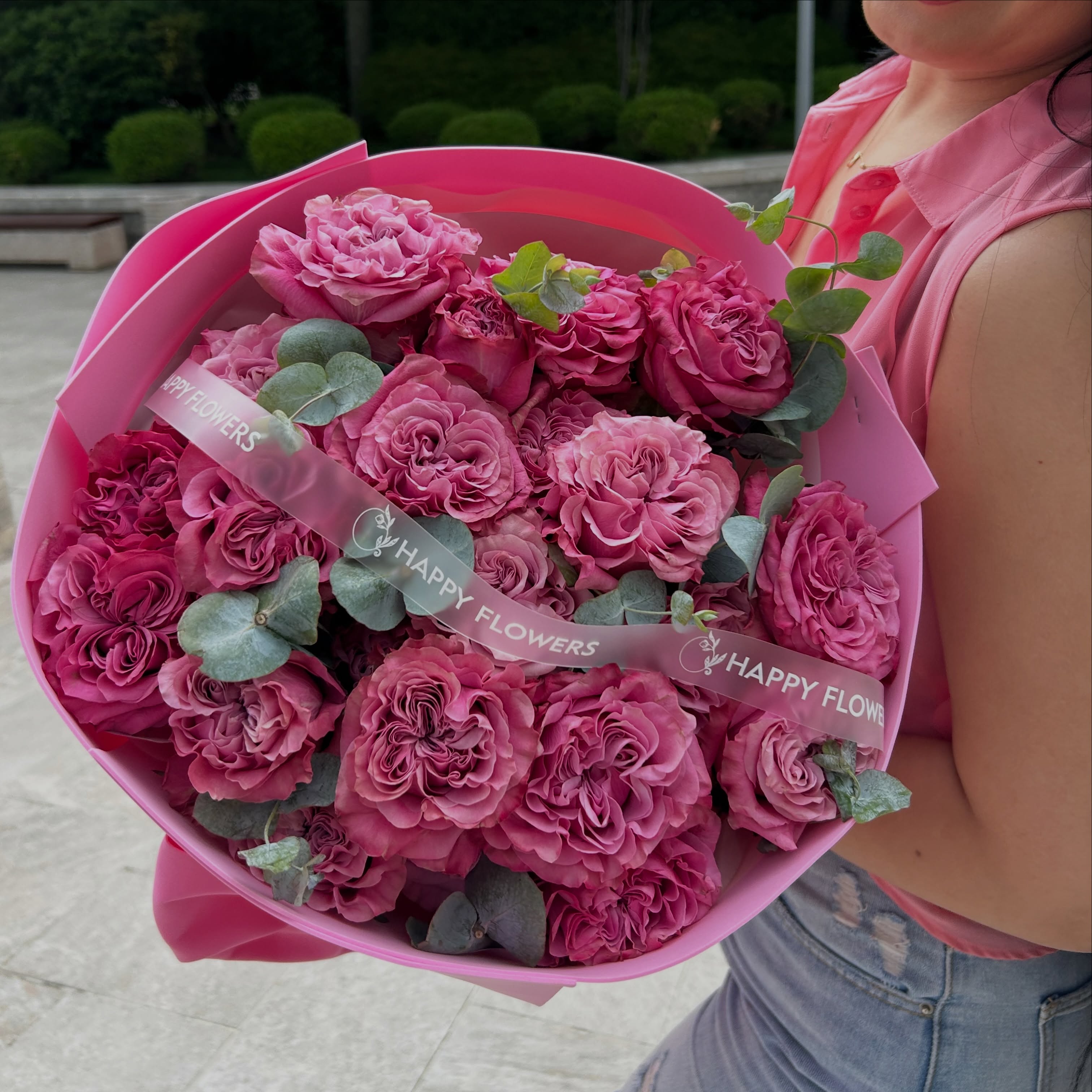 Qarışıq Canlı Gül Buketləri (Mix Bouquet)