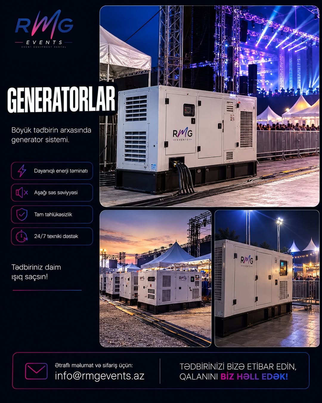 Mobil Klimat və Generator İcarəsi