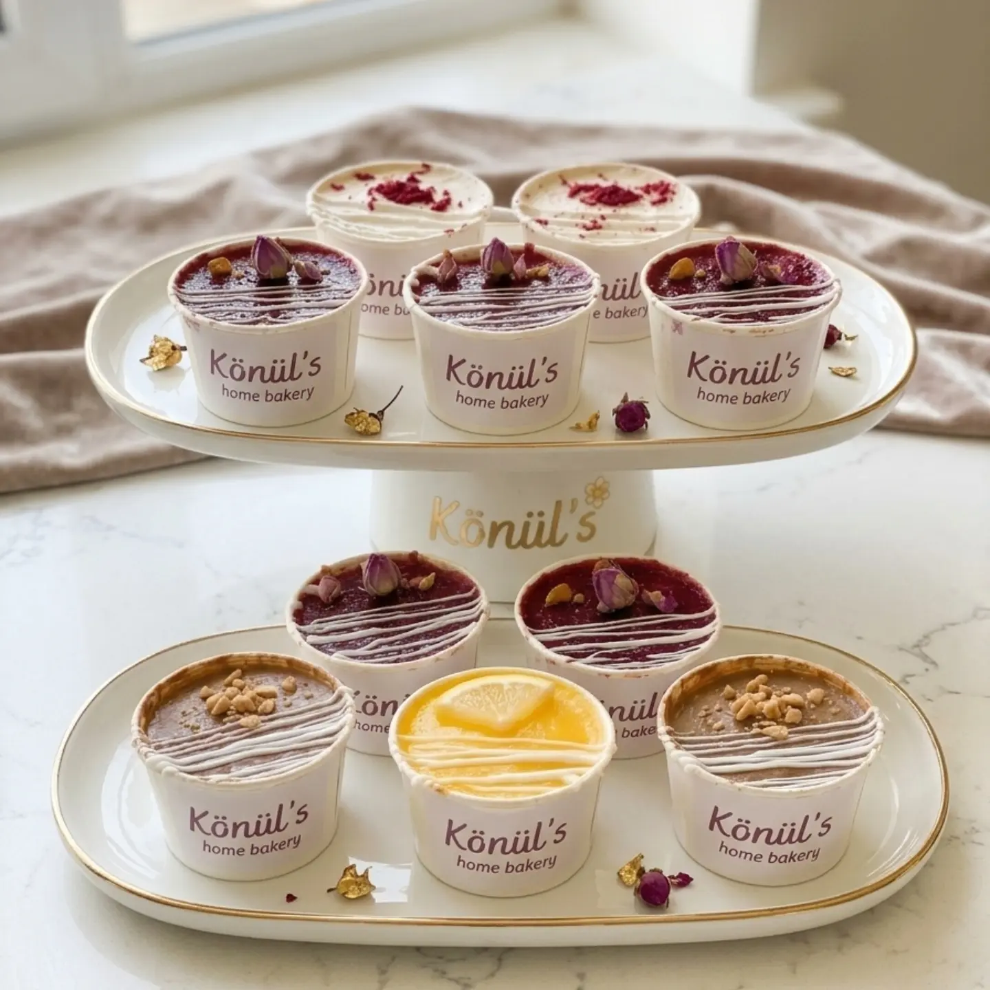 Stəkanda Desertlər, Magnolia və Mini Çizkeyklər