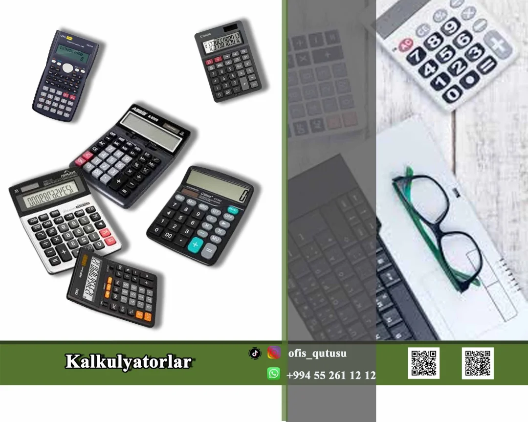 Ofis və Tədbir Təşkilatı üçün Hesablayıcılar