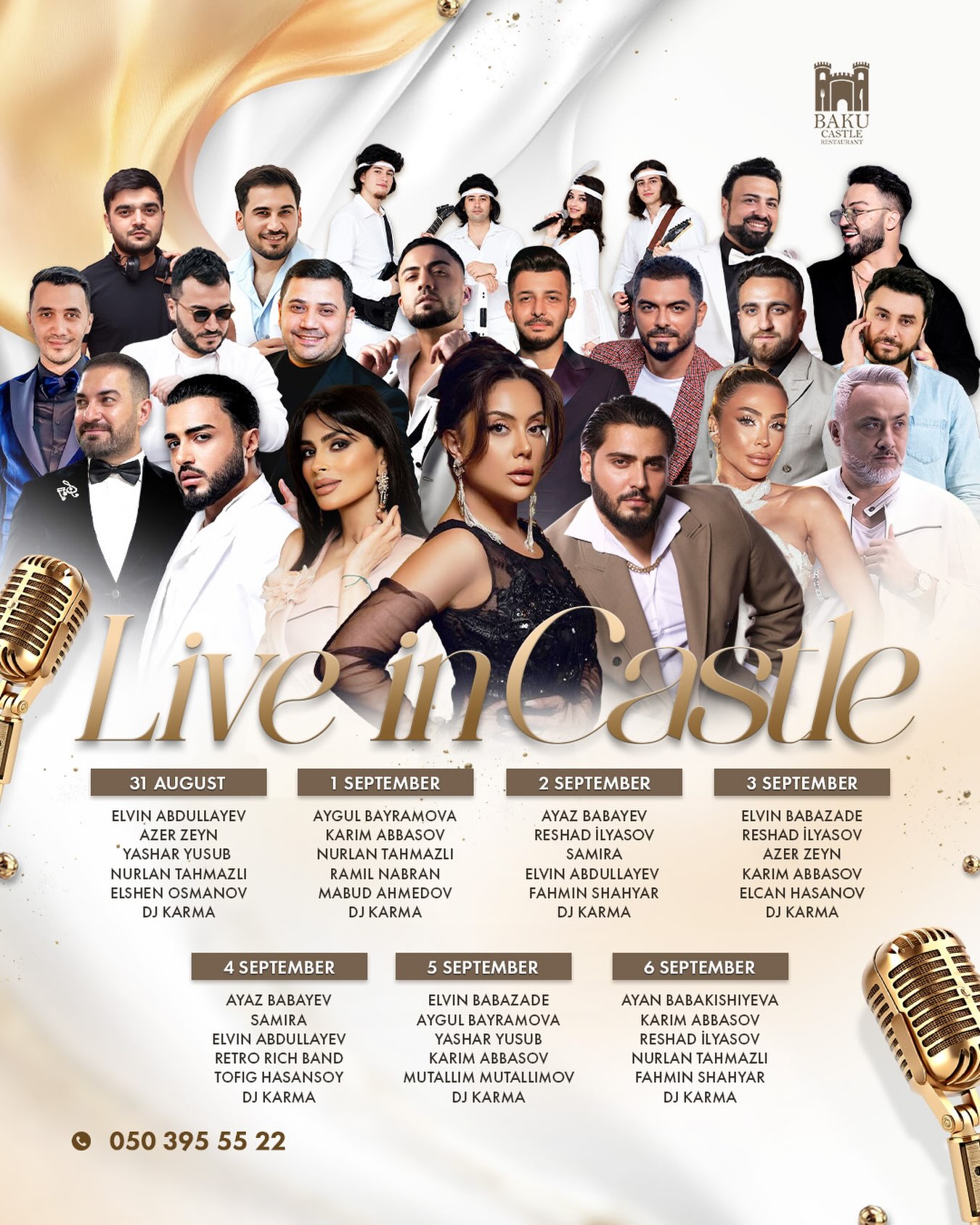 Canlı Musiqi və Şou Proqramlı Axşamlar