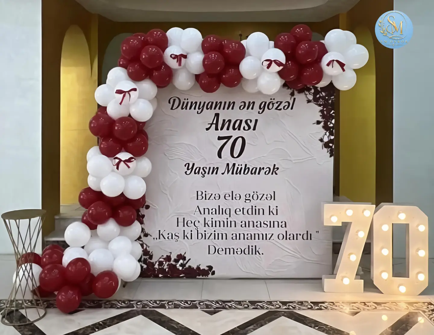 Cinsiyyət Partisi (Gender Reveal) və 40 Gün Dekoru
