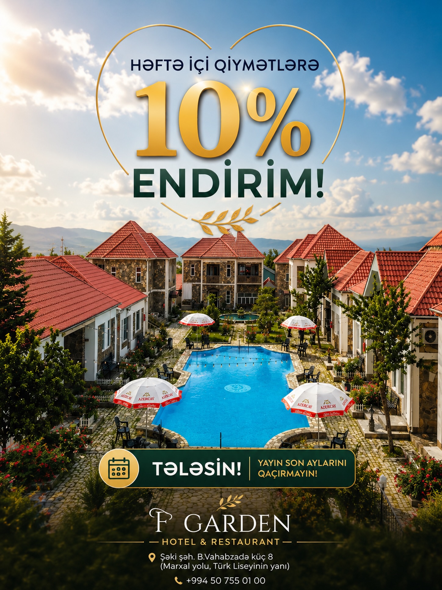 F Garden Hotel/Restaurant Sheki