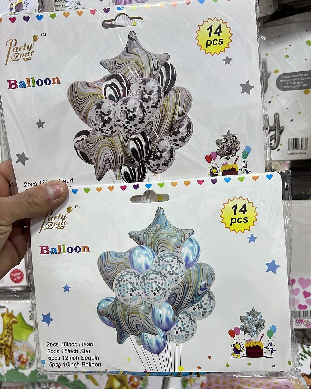 Şar və Helyum Balon Dekorasiyası