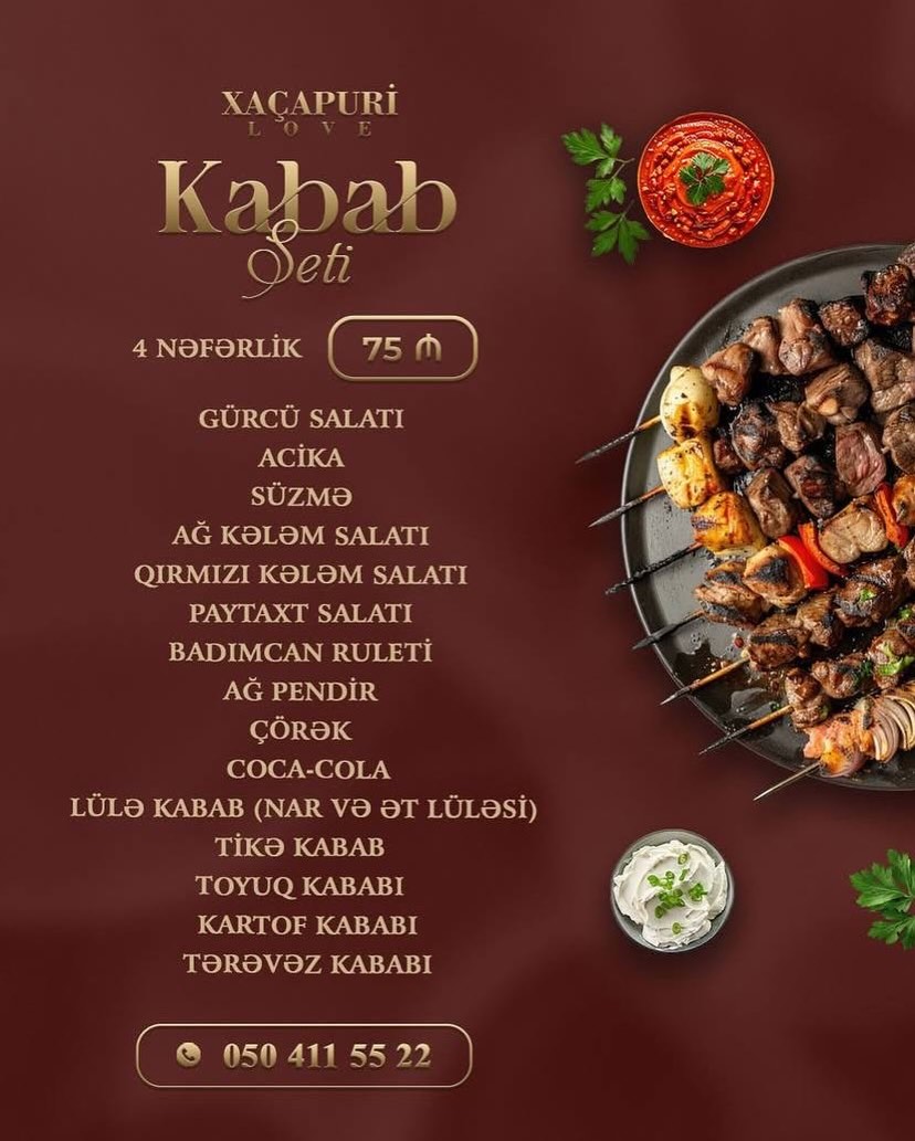 Terrasda Məclis və Səhər Yeməyi Xidməti
