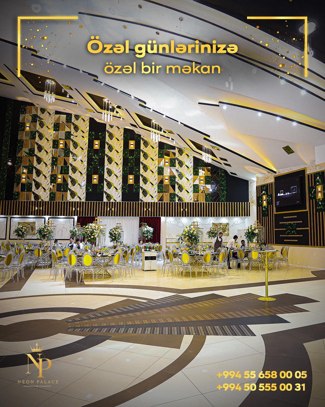 Təntənəli Nişan Mərasimi Dekoru