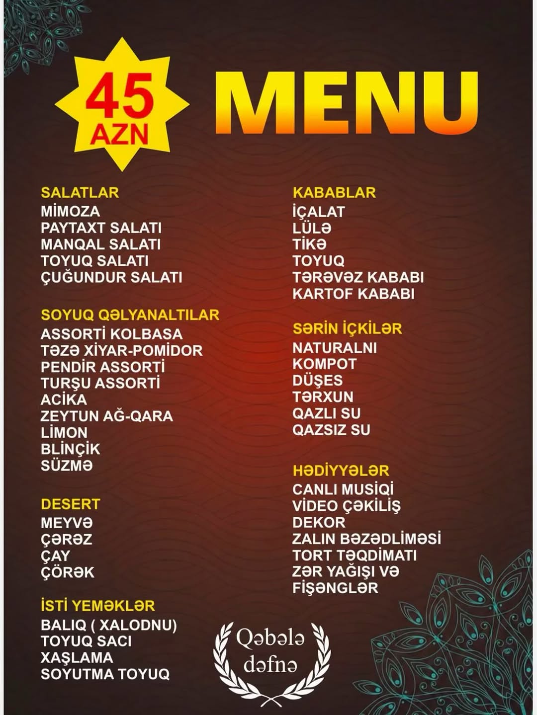 Xına Mərasimlərinin Təşkili