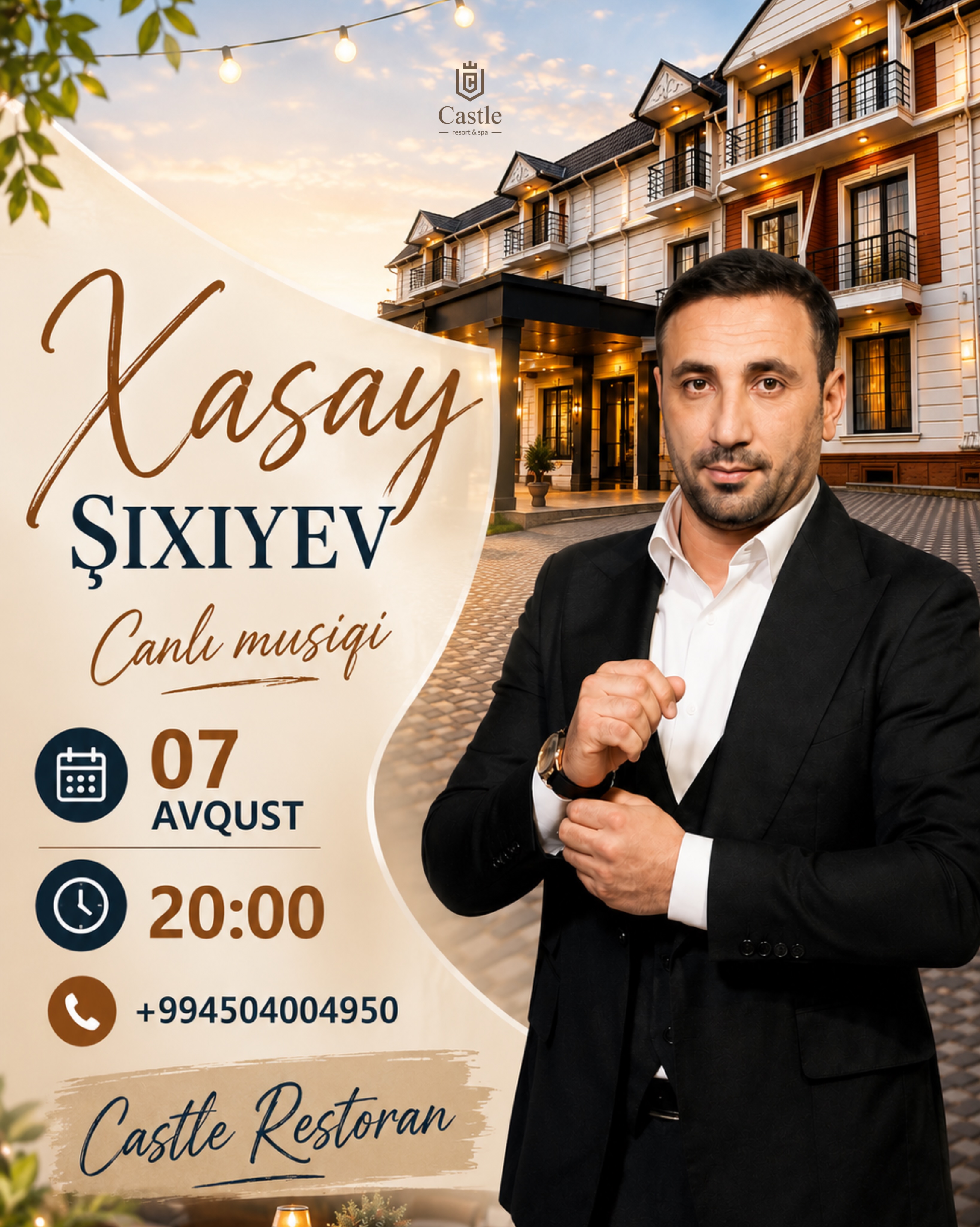 Canlı Musiqi Gecələri və DJ Şoular