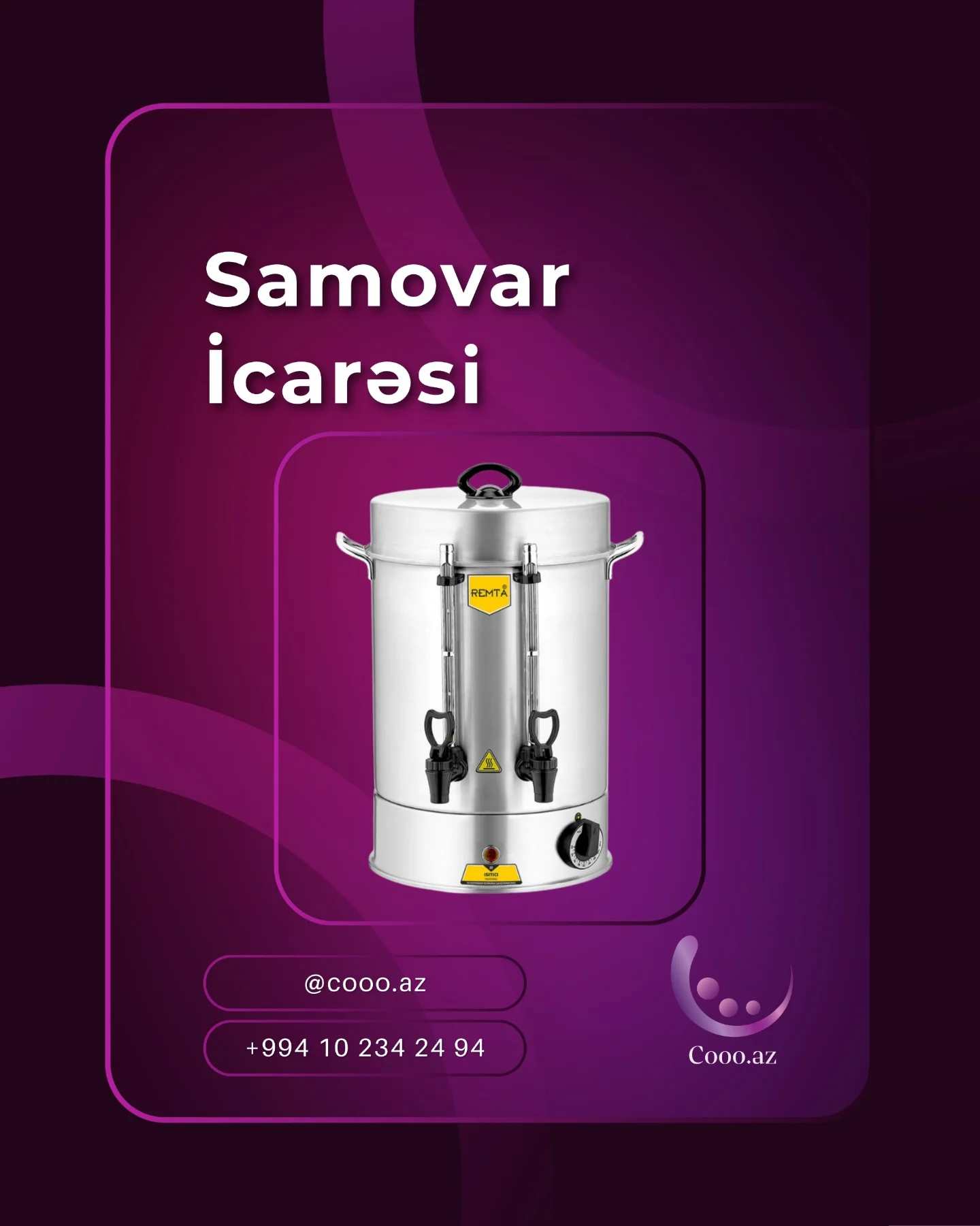 Water Fan (Sulu Vintelyatorlar) İcarəsi